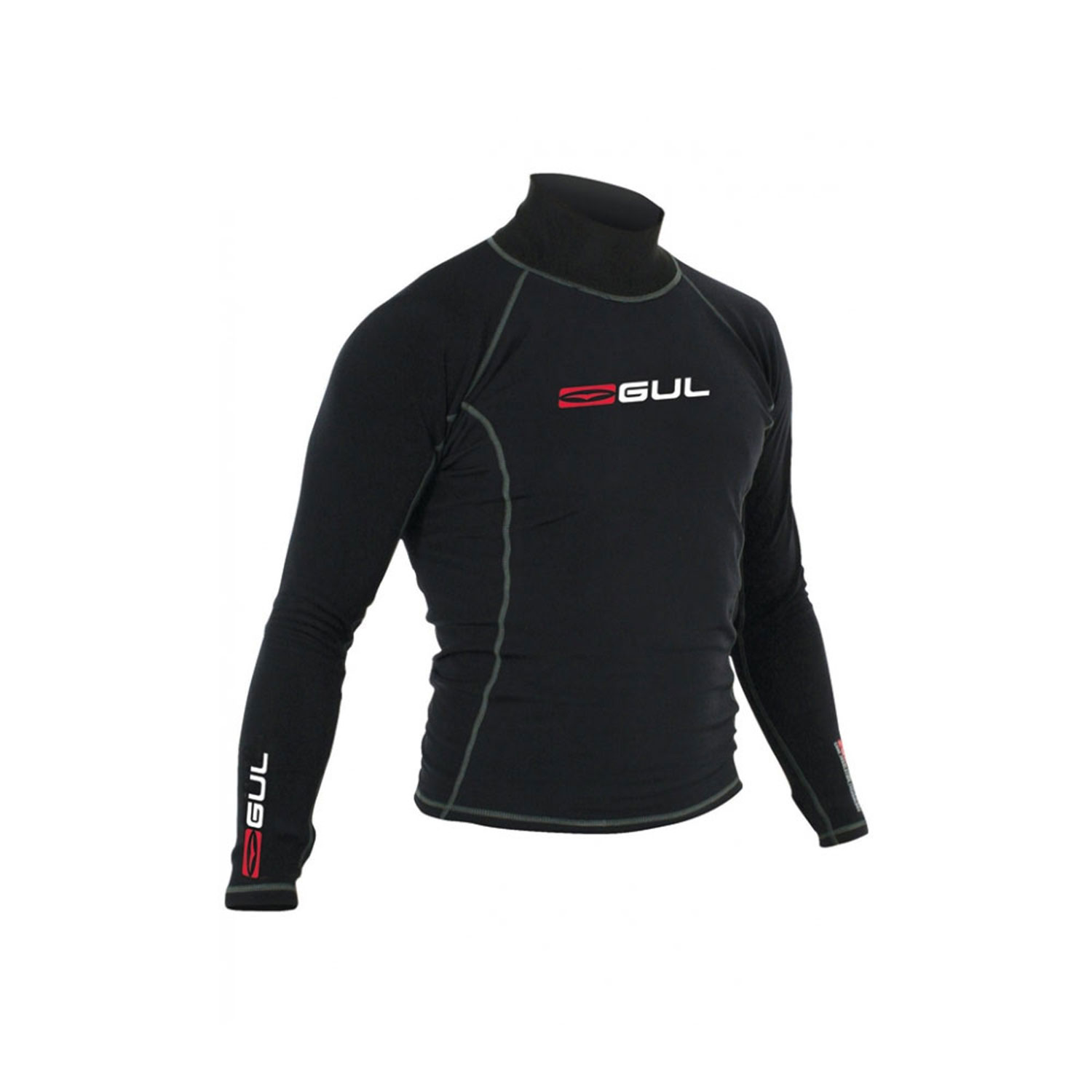 Gul Evotherm Flatlock Manches Courtes Junior Rash Vest / Guards 2023- Noir