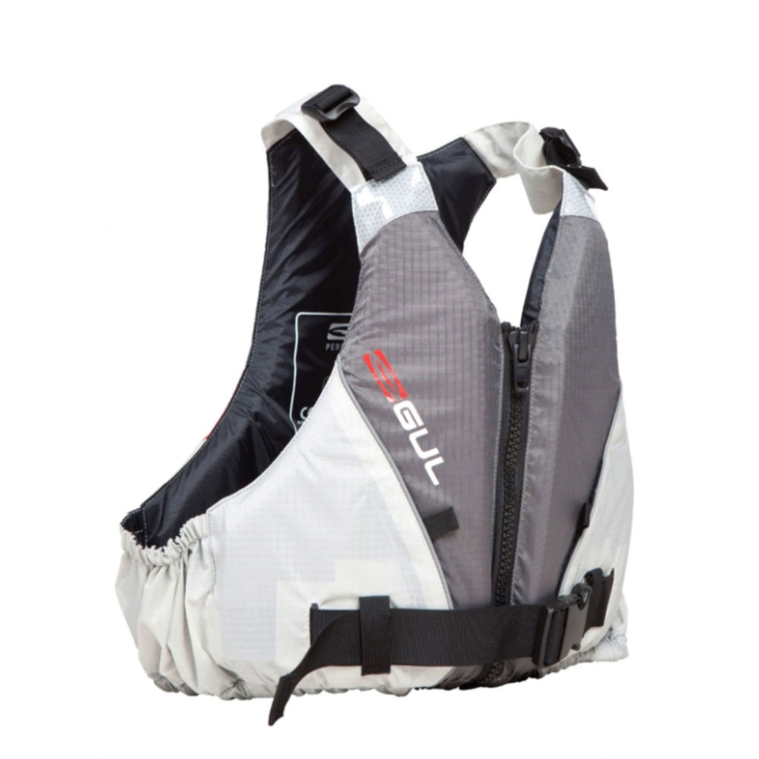 Gul Race Lite 50N Junior Gilet De Sauvetage - Charbon / Argent