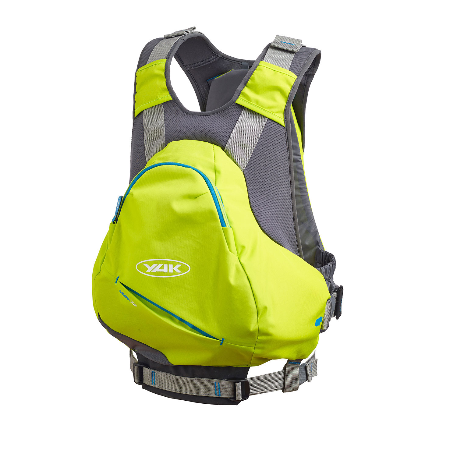 Yak Galena 70N White Water Pfd Buoyancy Aid - Lime