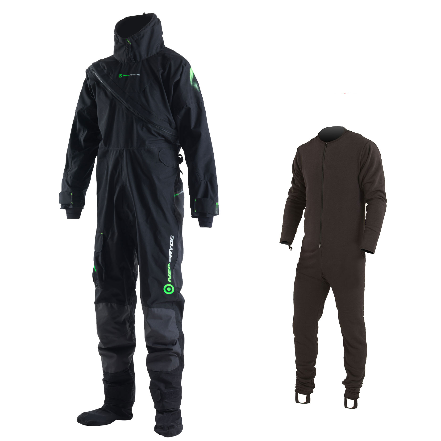Combinaison Étanche Neil Pyde Elite 3D Curve & Pee Zip - Polaire Thermique Gratuite