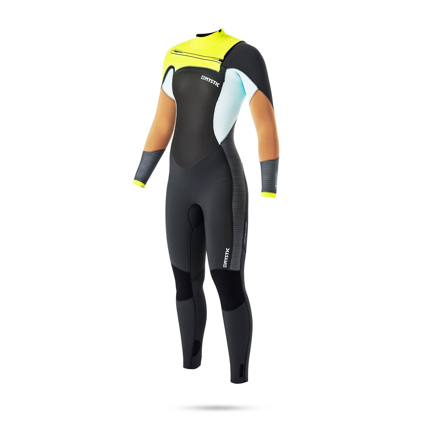 Mystic Womens Diva 5 / 3Mm Gbs Frontzip Wetsuit - Lime