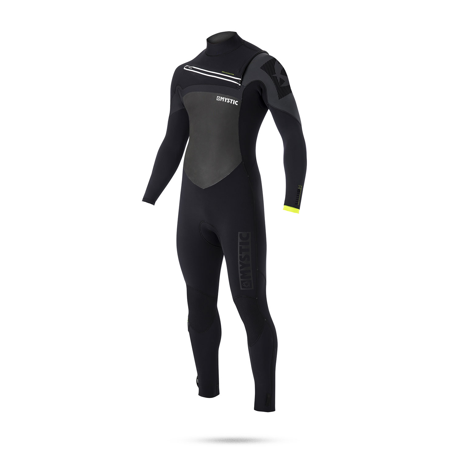 Legend Mystic X 5/3 Gbs Rapide Front Zip Dry Wetsuit - Noir