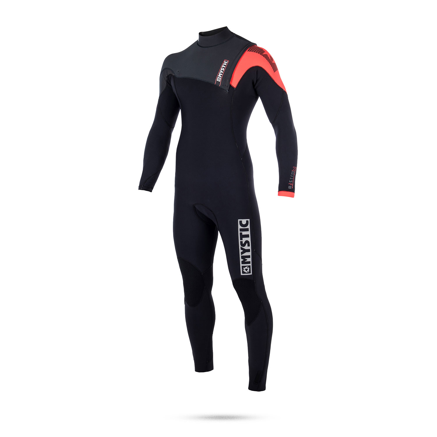 Mystic Majestic 3/2 Gbs Zipfree Wetsuit - Noir