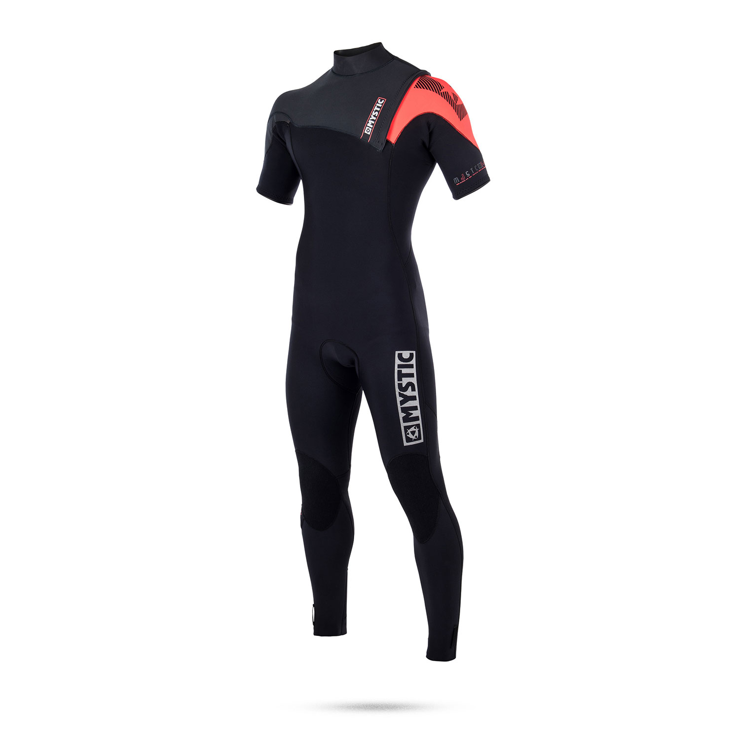 Mystic Majestic 3/2 Gbs Zipfree Shortarm Wetsuit - Noir
