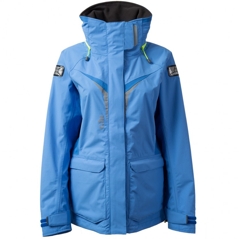 Gill Os3 Womens Coastal Sailing Jacket - Bleu