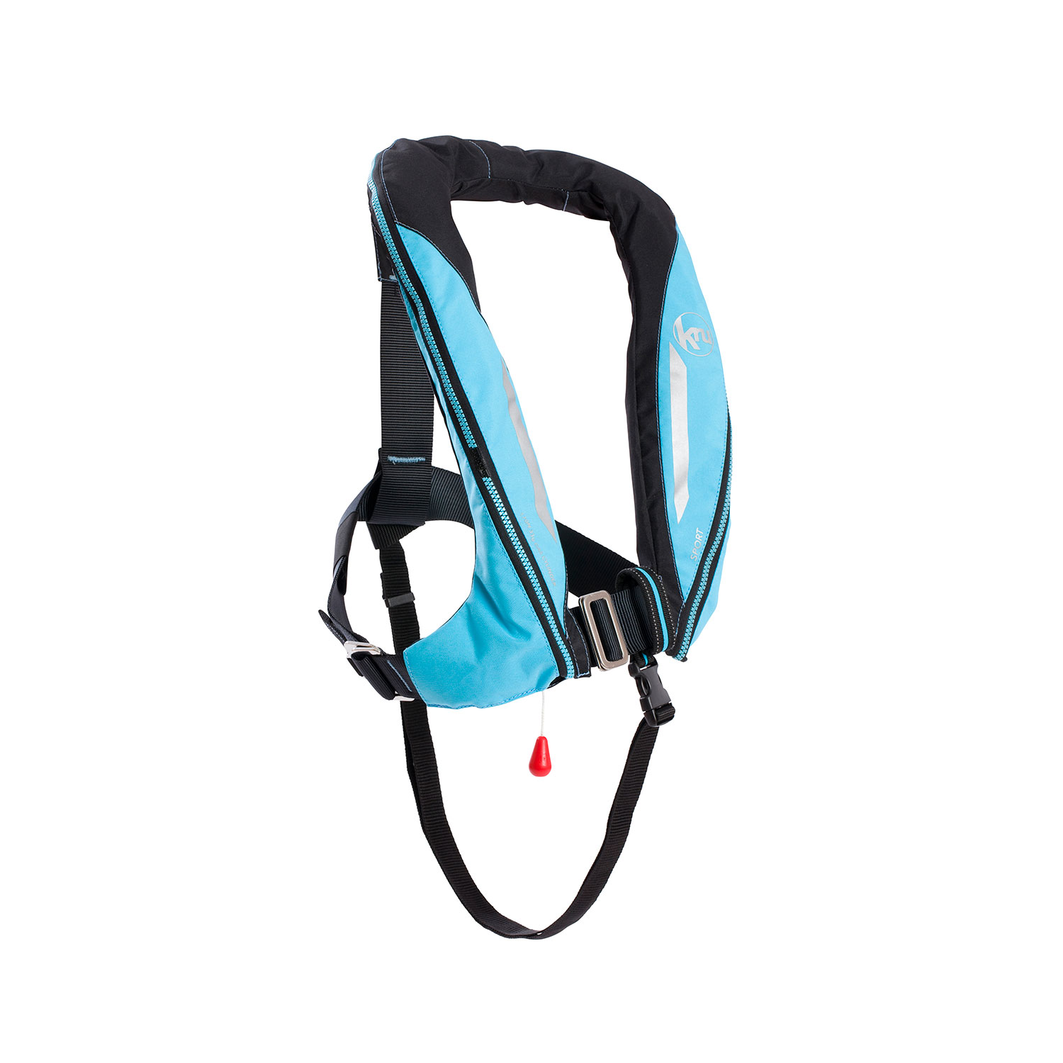 Gilet De Sauvetage Kru Sport 170N - Sky / Carbon