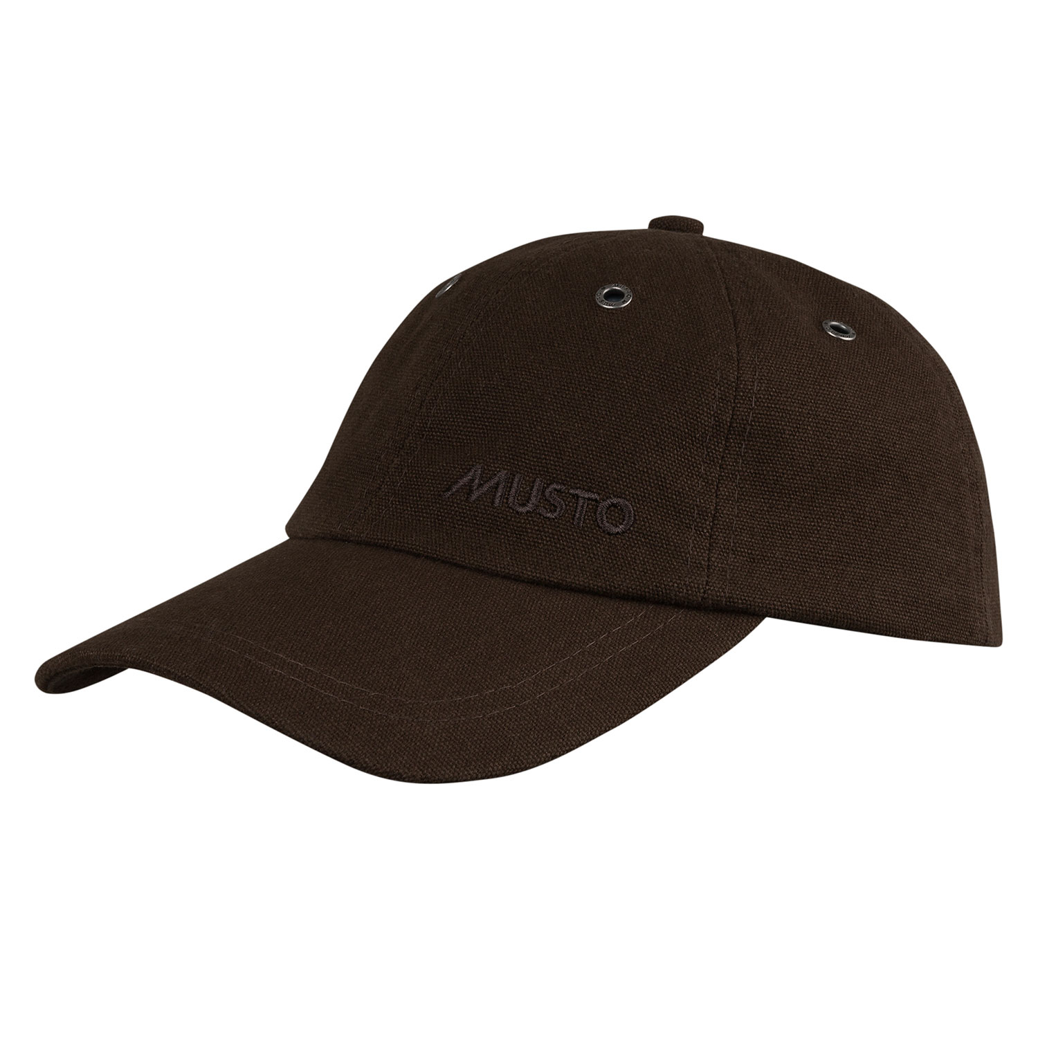 Musto Evolution Toile Crew Cap - Dark Brown