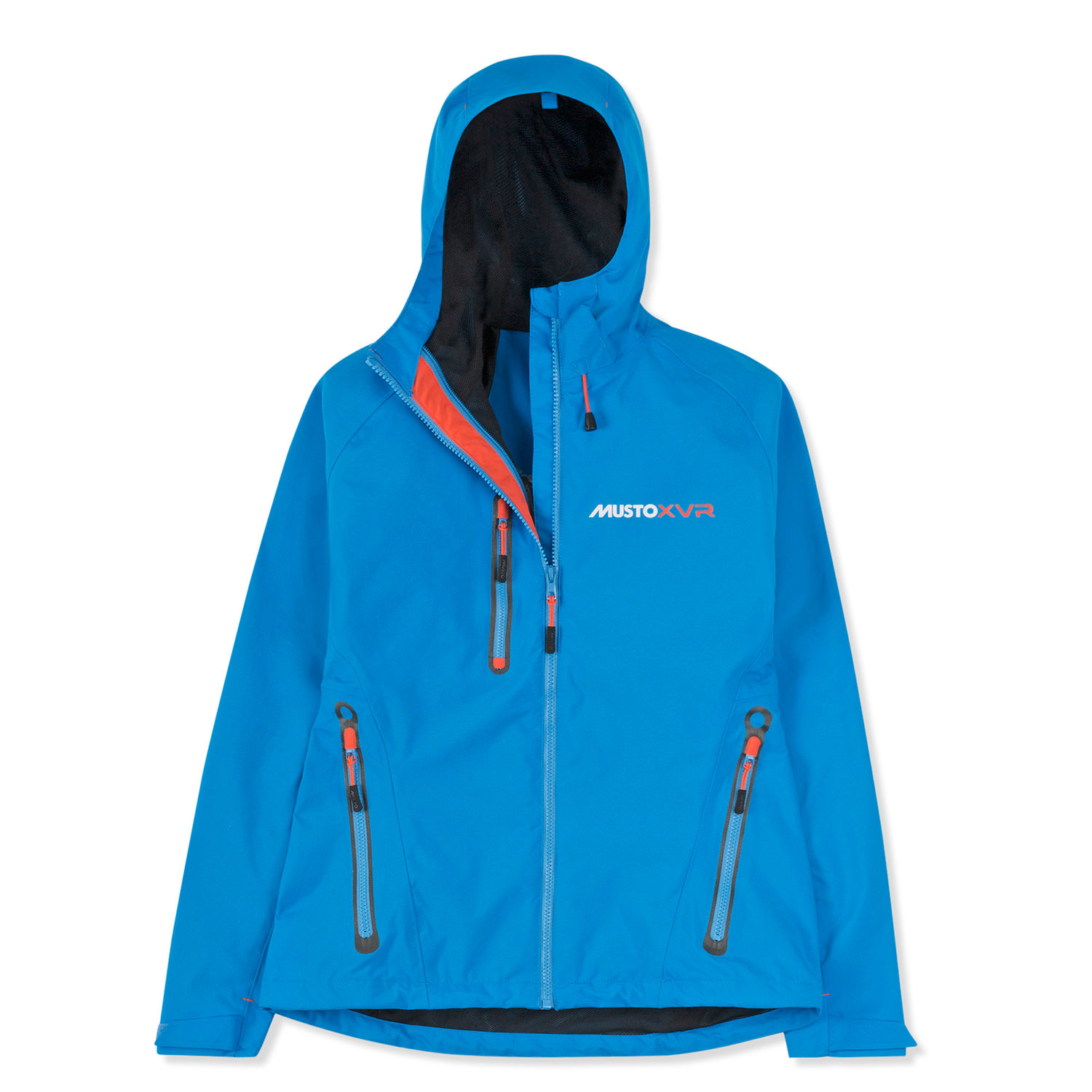 Musto Womens Xvr Br1 Jacket - Bleu Brillant / Orange Feu