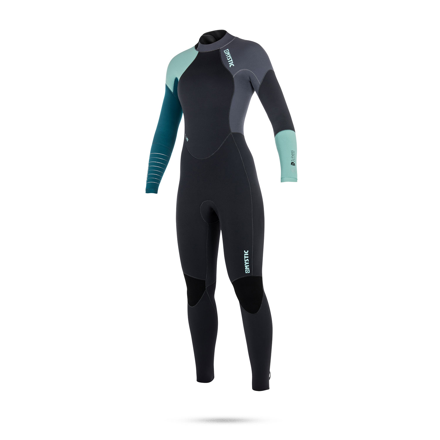 Mystic Womens Dutchess 5 / 4Mm Gbs Backzip Wetsuit - Teal