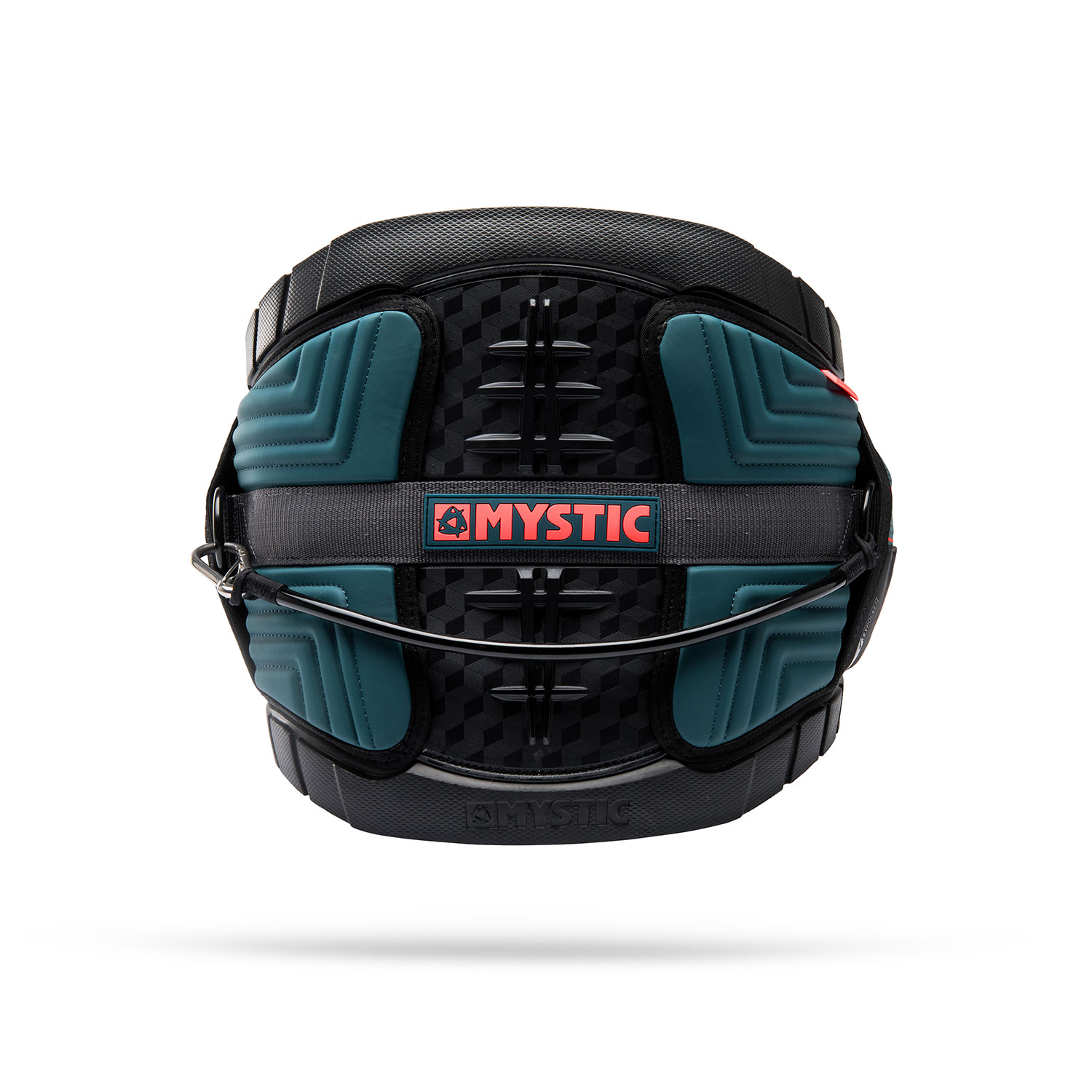 Mystic Legend Kitesurf Harness - Teal / Red