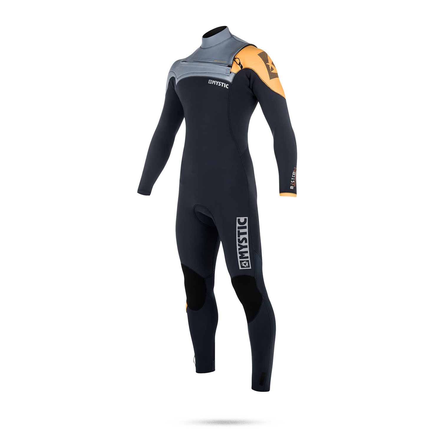 Mystic Majestic 5/3 Gbs Front Zip Wetsuit - Orange