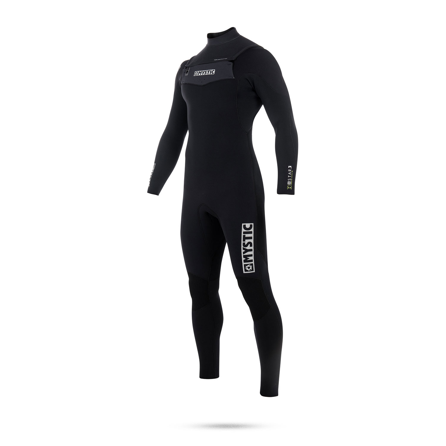 Mystic Star 5/4 Gbs Double Veste Zip Snap - Noir