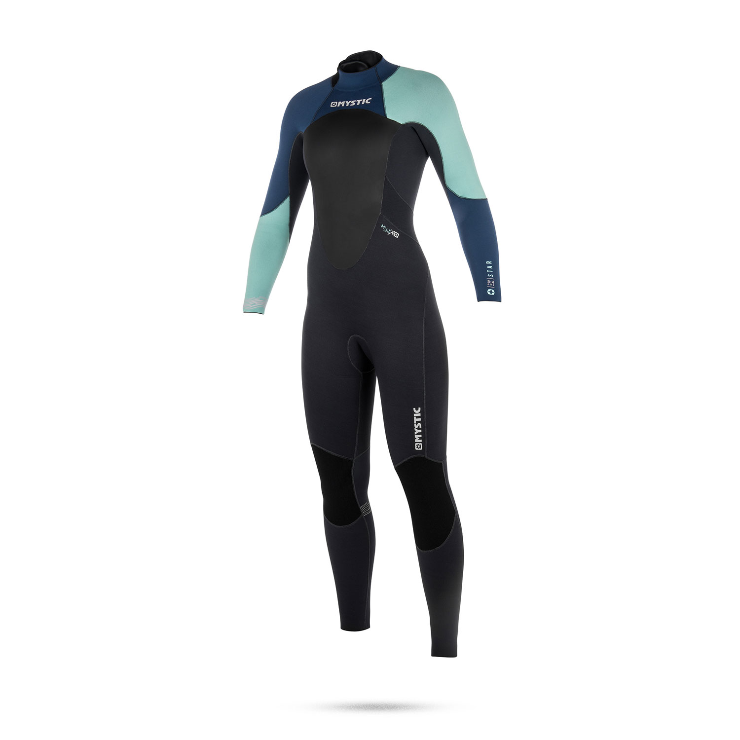 Mystic Womens Star 5 / 4Mm Gbs Backzip Wetsuit - Marine