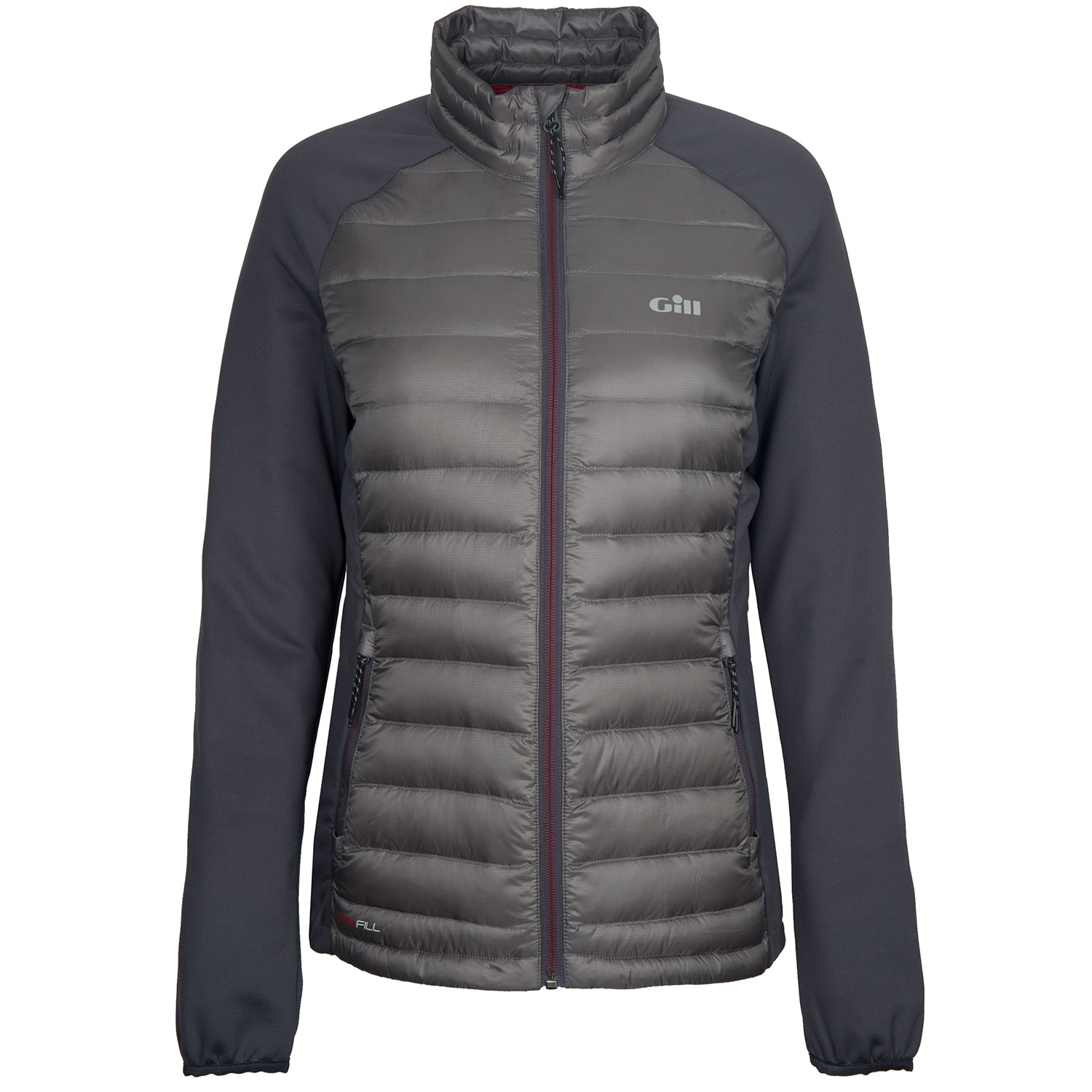 Gill Womens Hybrid Down Jacket - Étain