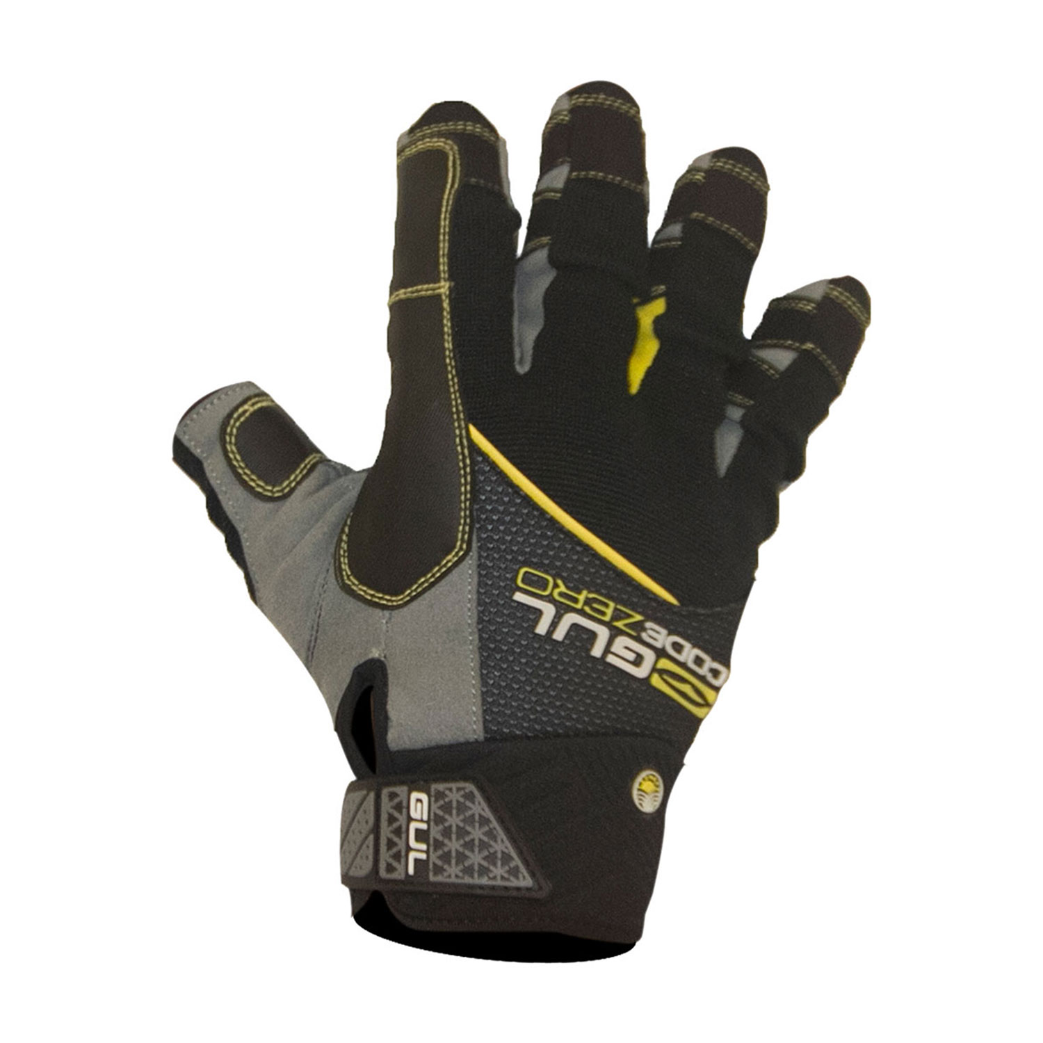 Gants De Navigation D'été À Doigts Courts Gul - Noir / Jaune