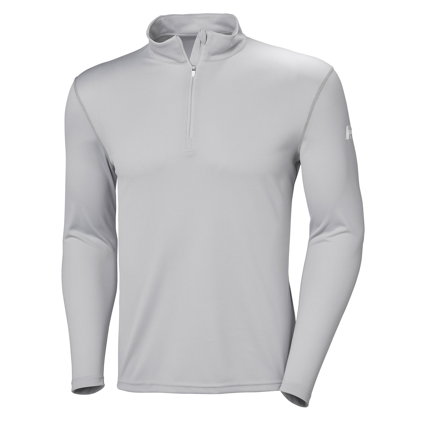Helly Hansen Chemise À Manches Longues Et Demi-Zip Hh Tech - Gris Clair
