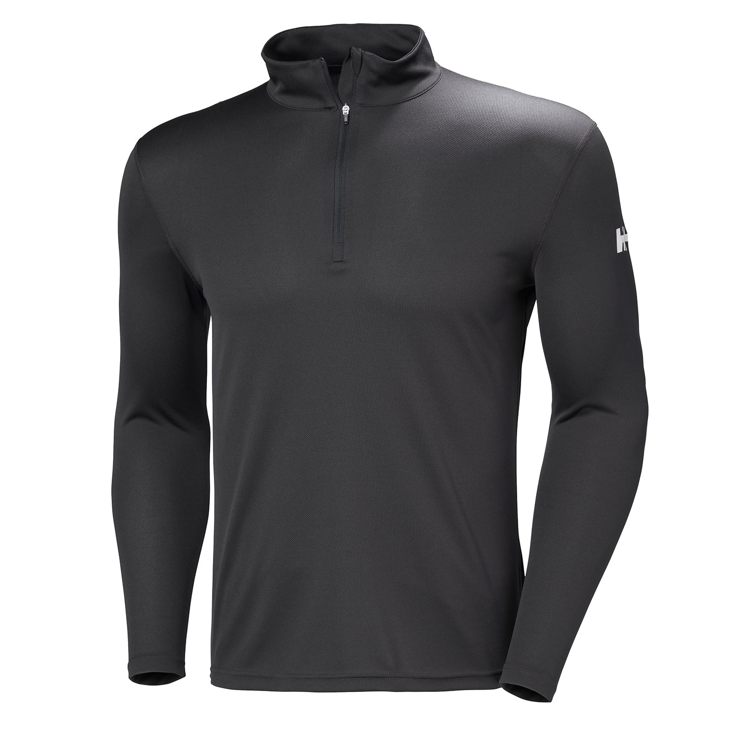 Helly Hansen Chemise À Manches Longues Hh Tech À Demi-Zip - Ébène