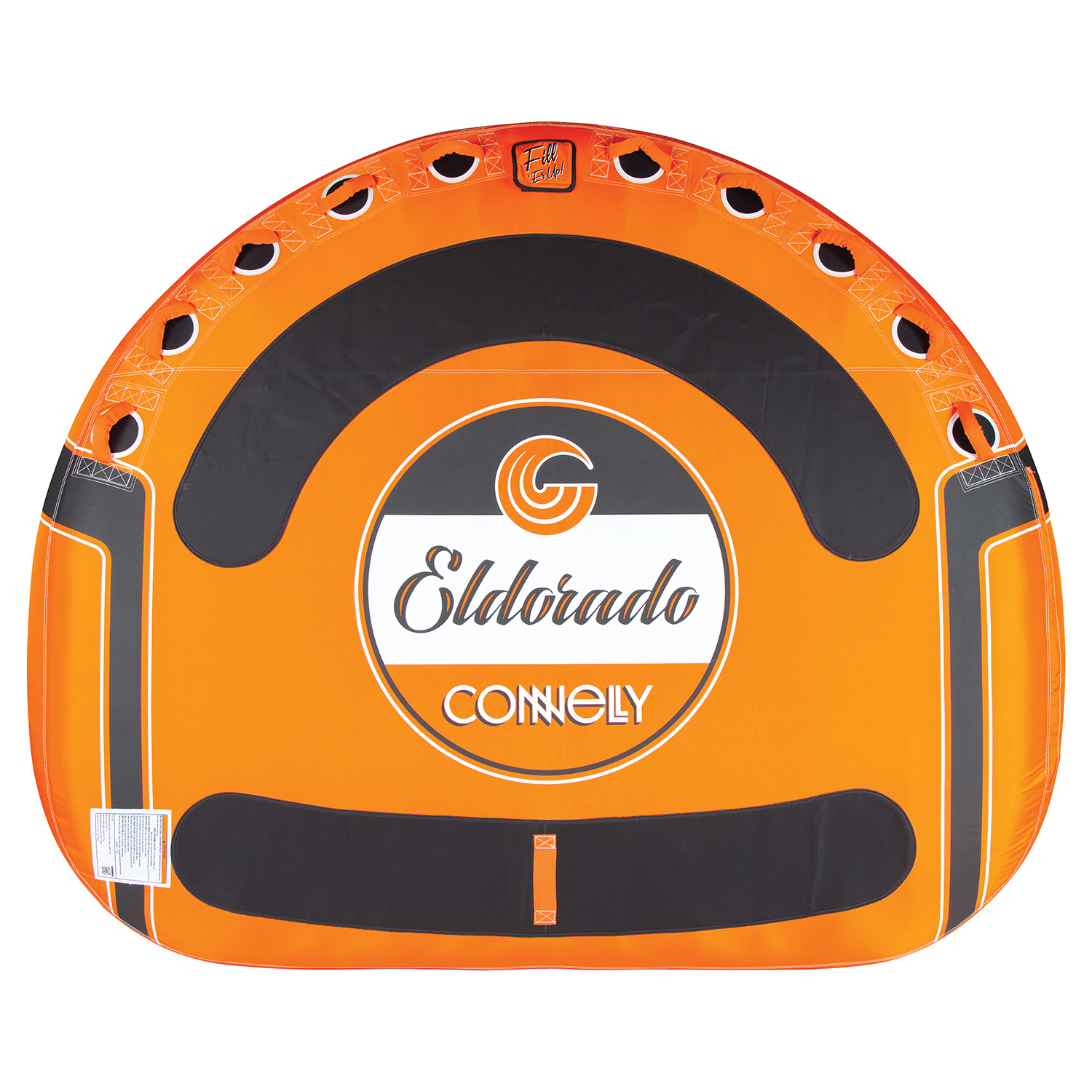 Connelly Eldorado 5 Rider Tapered Concave Deck Tube - Orange