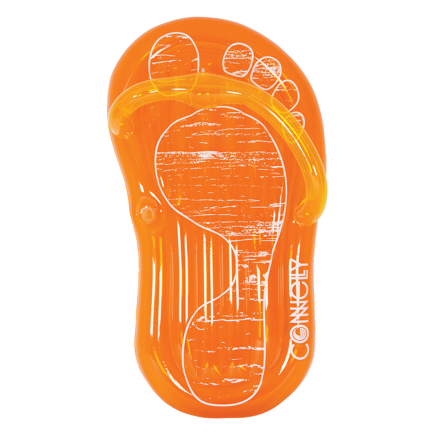 Flotteur Gonflable De Nouveauté Connelly Flip Flop 1 Personne - Orange