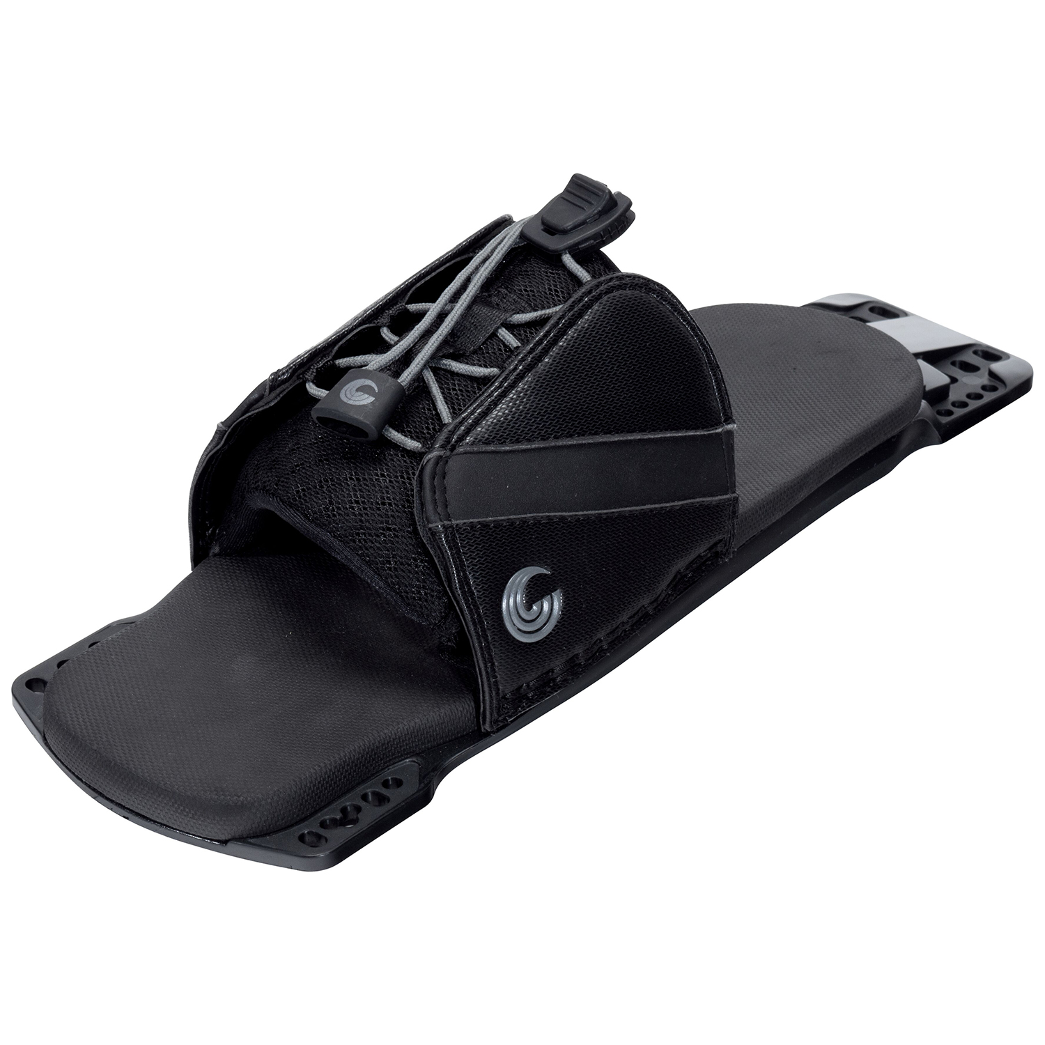 Fixation De Ski Nautique À Plaque Arrière Réglable En Dentelle Connelly - Noir