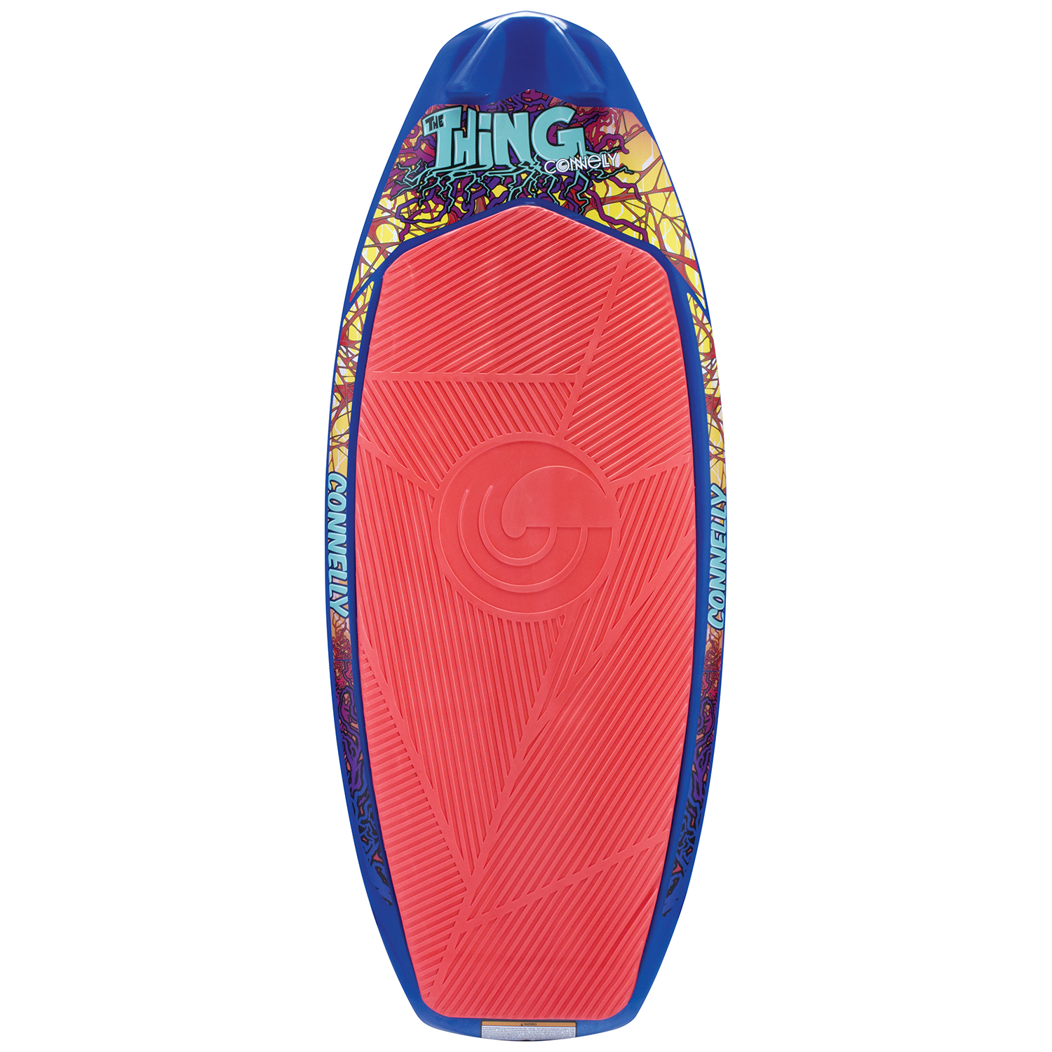 Connelly The Thing Amovible Surf Fins Kneeboard - Bleu