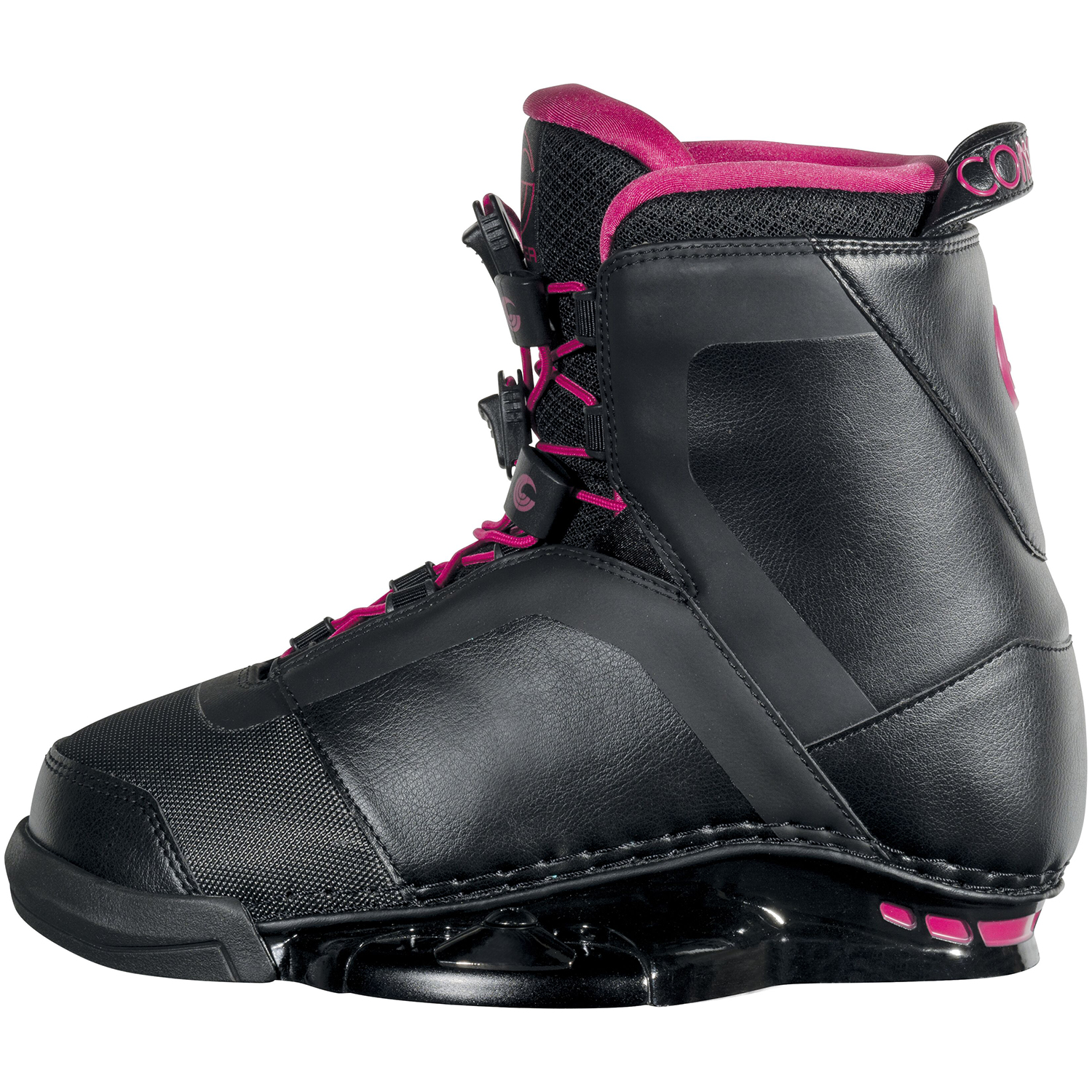 Connelly Womens Ember Wrap Design Wakeboots - Noir