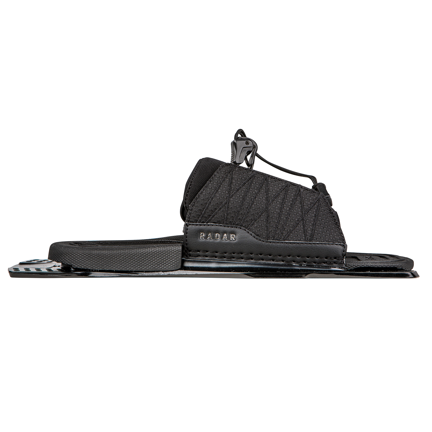 Botte De Ski Nautique Avec Monture De Bord Arrière Réglable Radar - Noir
