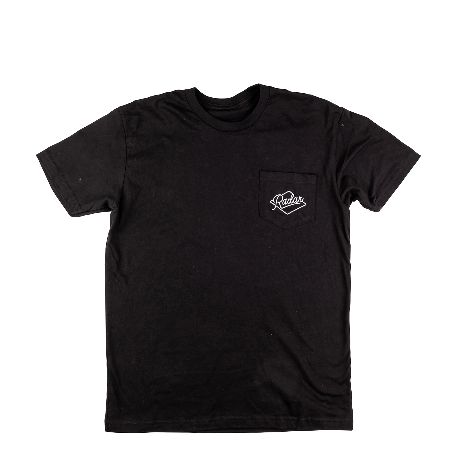 T-Shirt De Poche De Marque Radar - Noir