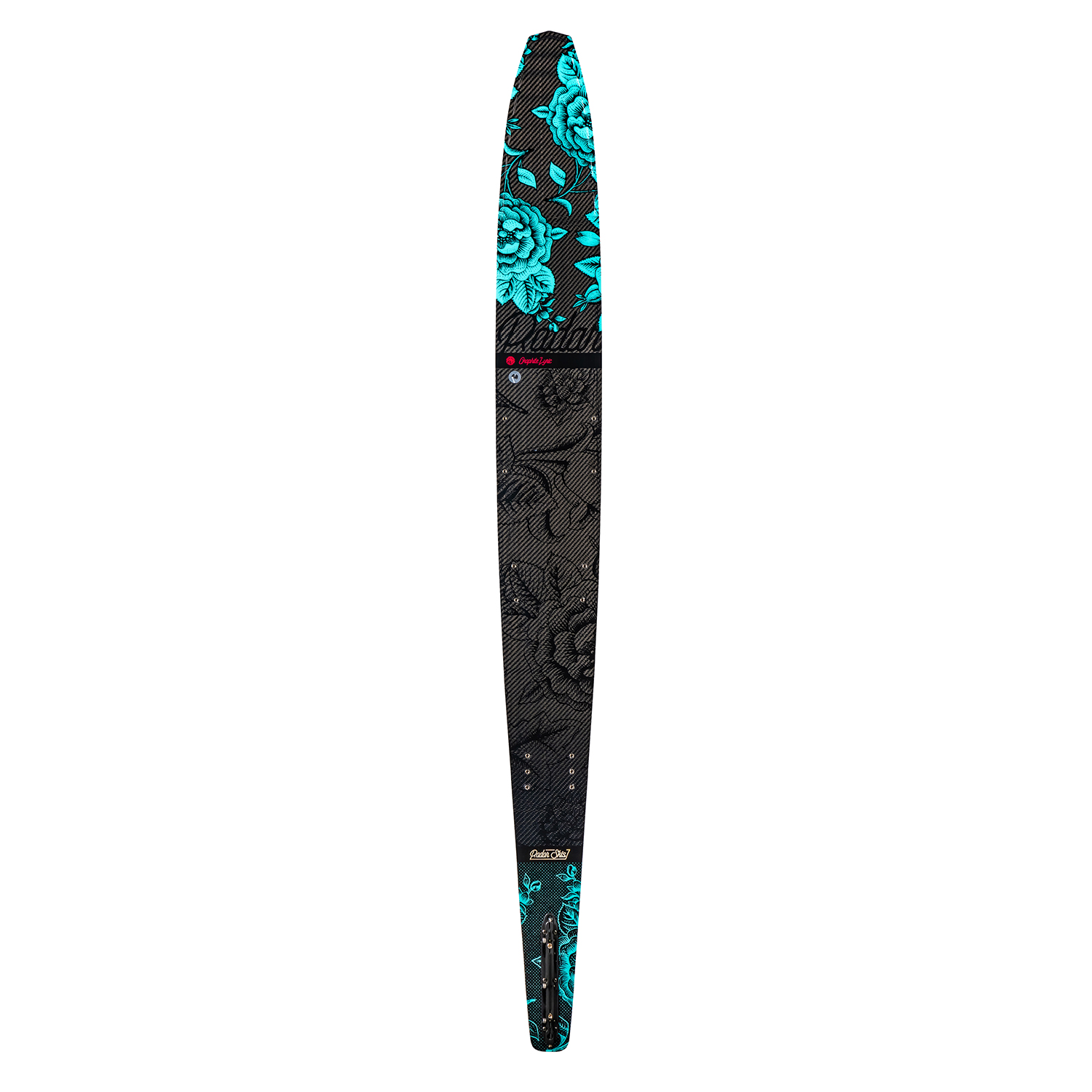 Ski Nautique Graphite Lyric Graphite - Carbone / Floral / Bleu