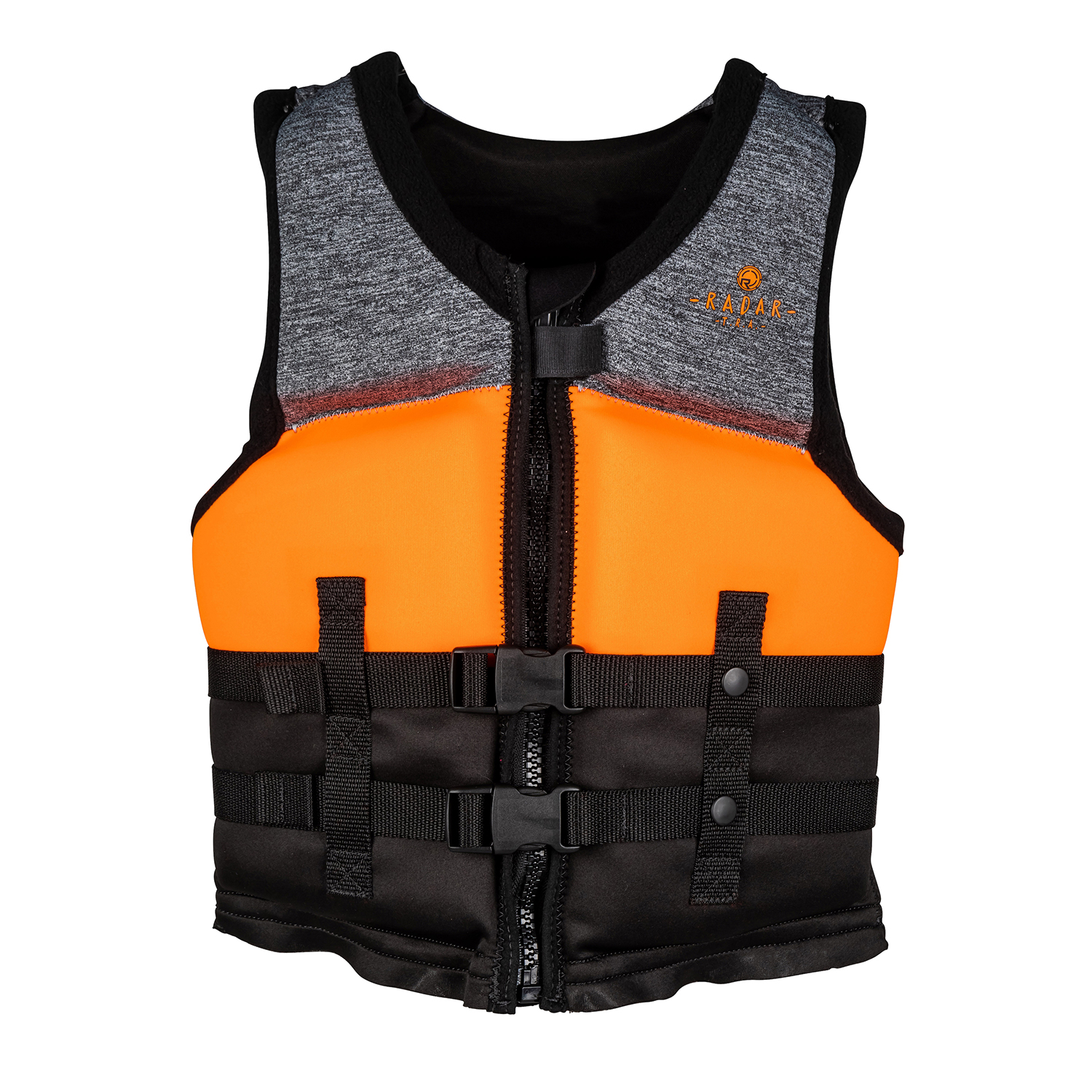 Gilet Vfi Enfant Radar Tra Pour Garçons - Gris / Orange / Noir