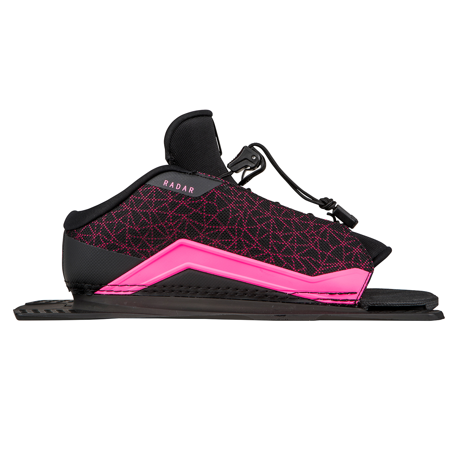 Botte De Ski Nautique Pour Femmes Radar Hrt Lyric Plume - Noir / Rose