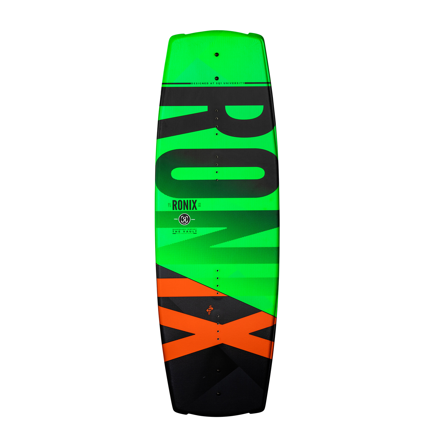 Planche De Bateau Vault Pour Garçons Ronix - Vert / Noir / Orange