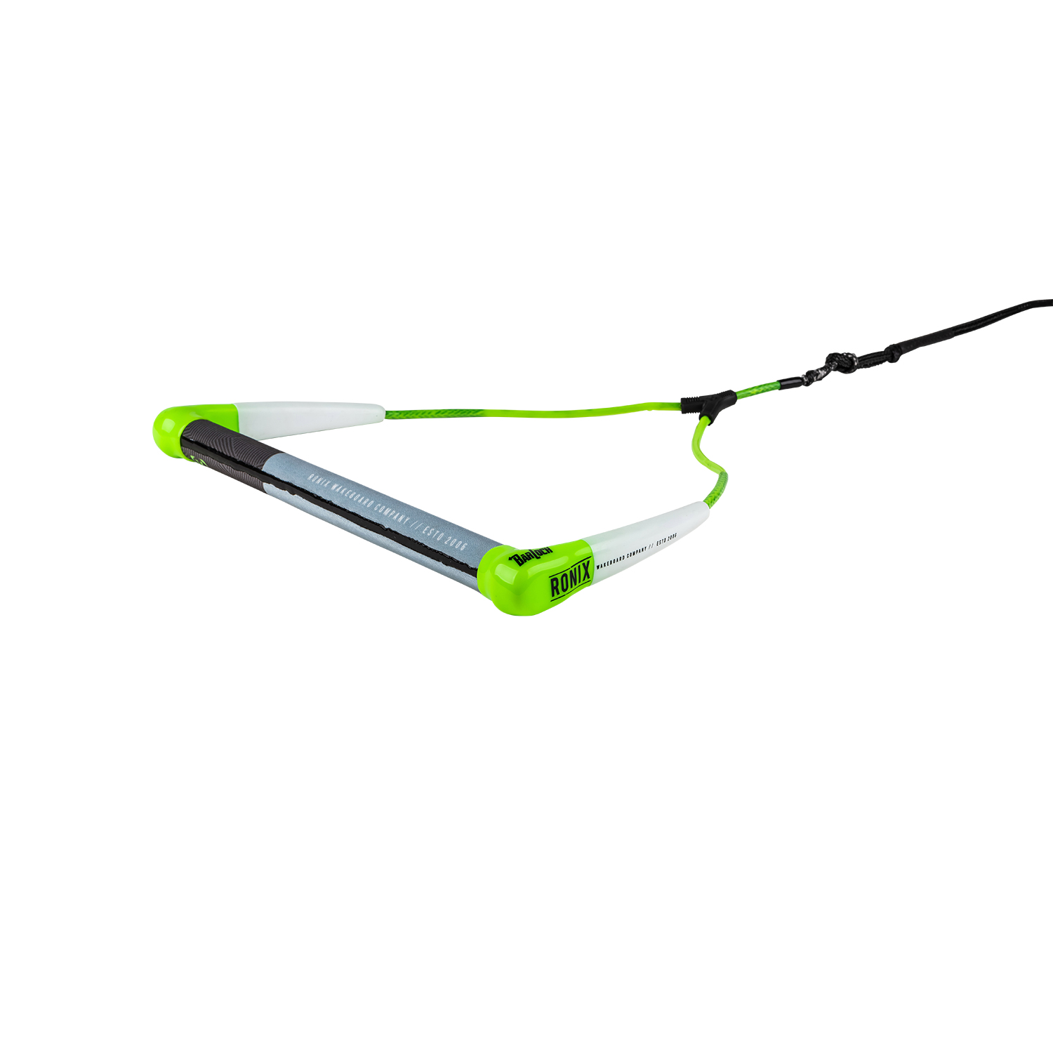 Ronix Envoy Dyneema Barlock Poignée - Blanc / Vert Trempé
