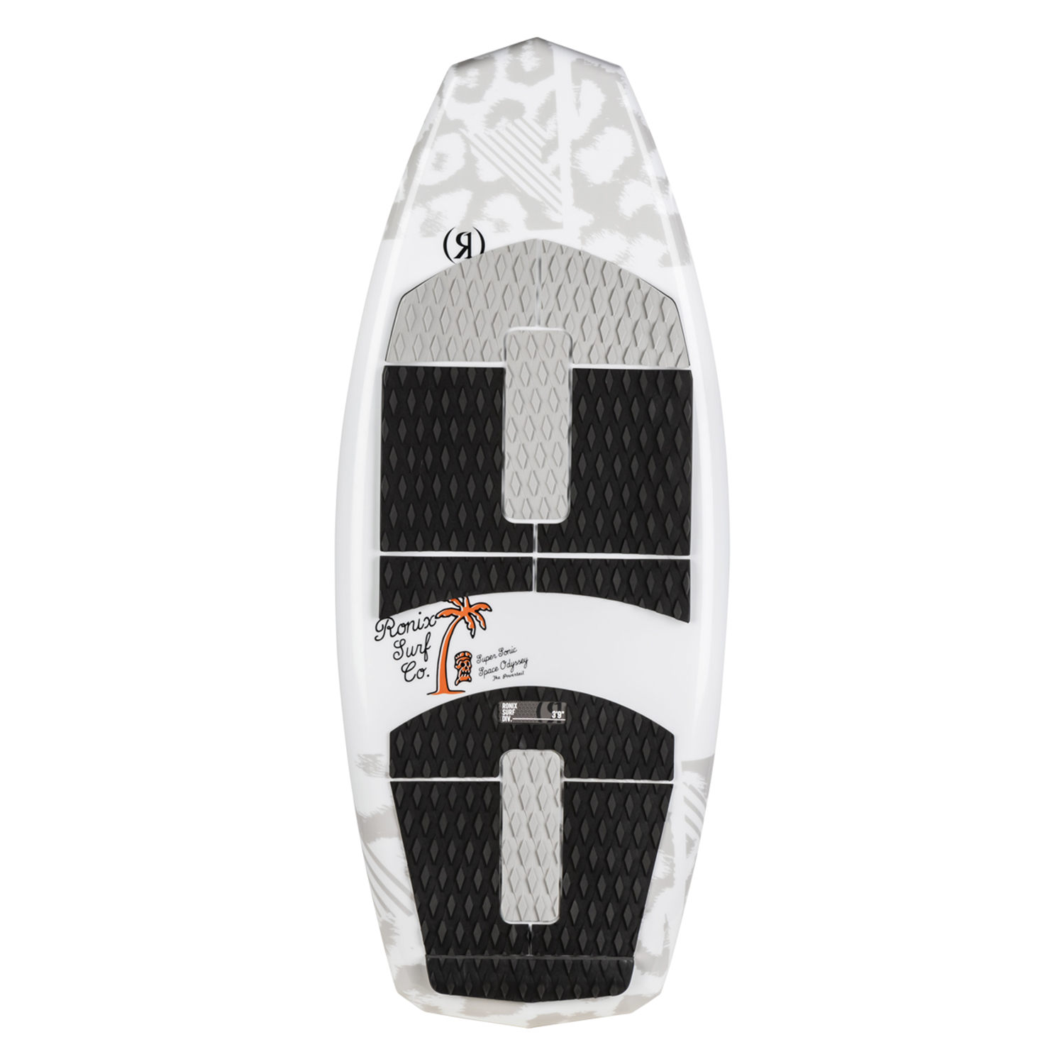 Superbe Sonic De L'espace Odyssey Powertail Wakesurf De Ronix Pour Enfants - Blanc / Orange