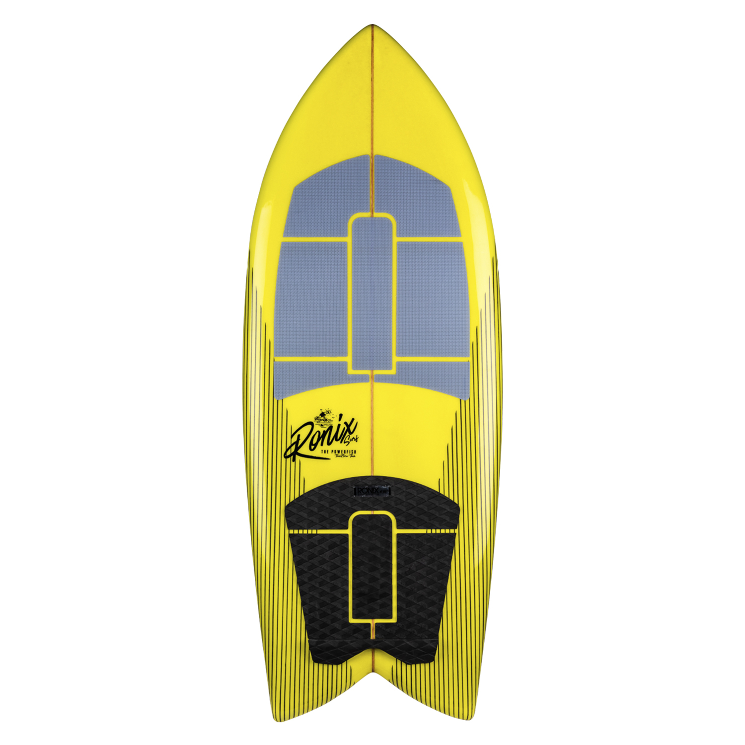 Powerfish + Wakesurf Techno Ronix Koal - Jaune / Noir