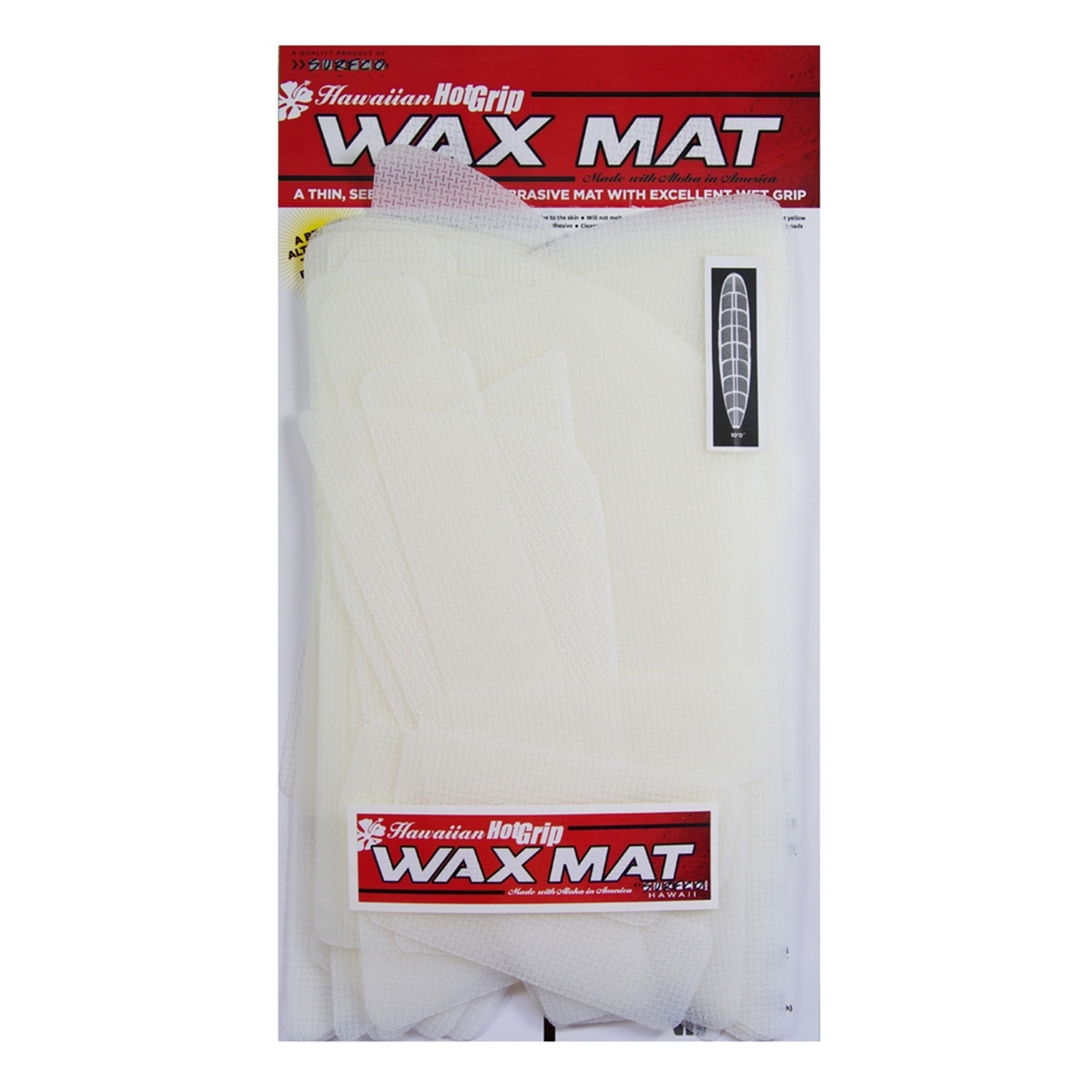 Tapis De Cire Hawaii Surfco Hawaii - Coussin Avant