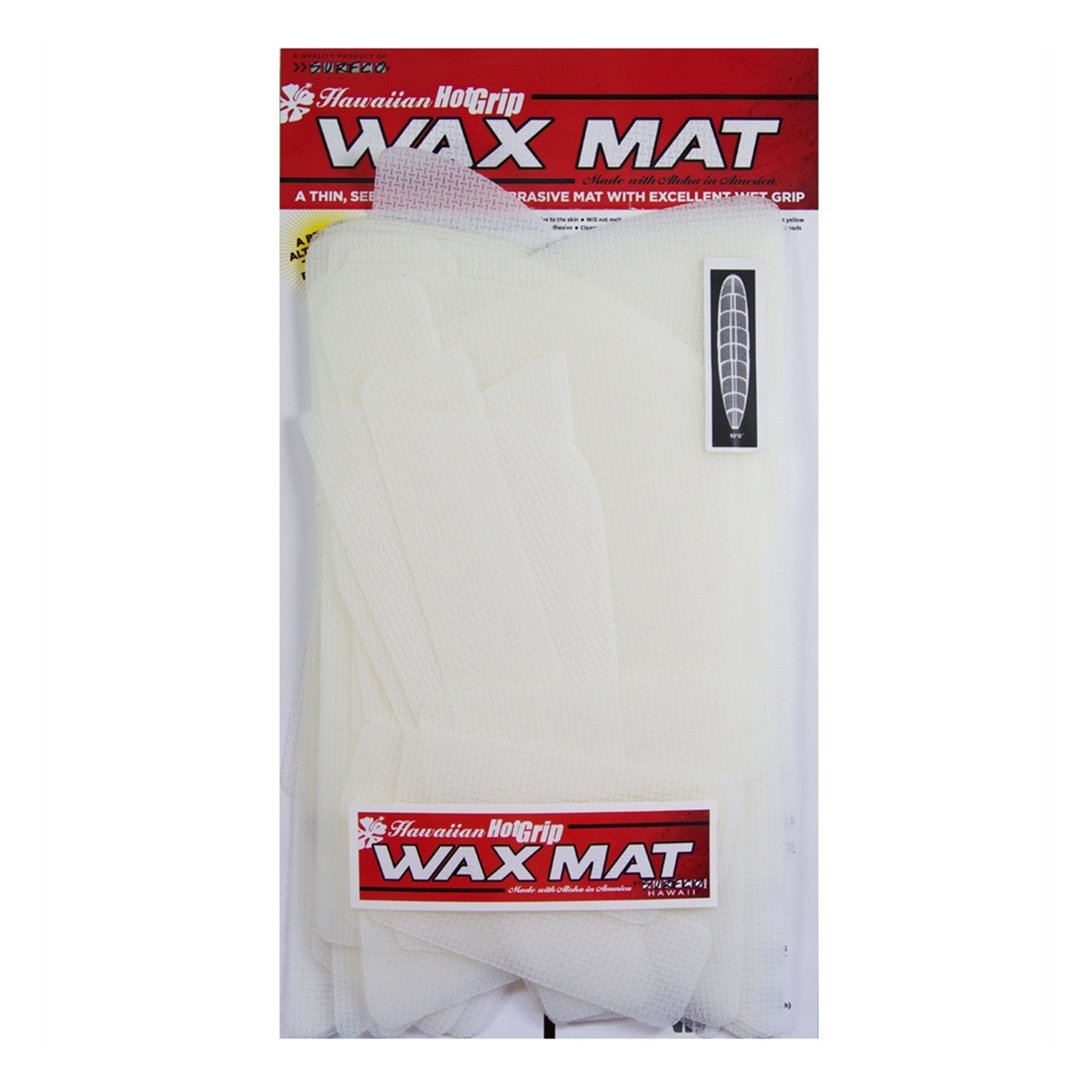 Ronix Surfco Hawaii Tapis De Cire Traction - Tampon Direct Avant