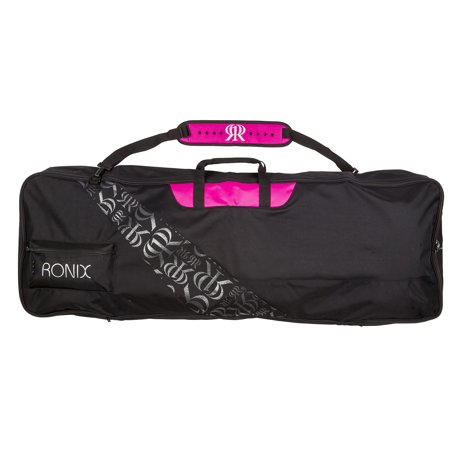 Demi-Sac À Main Rembourré Dawn Pour Femmes Ronix - Noir / Rose