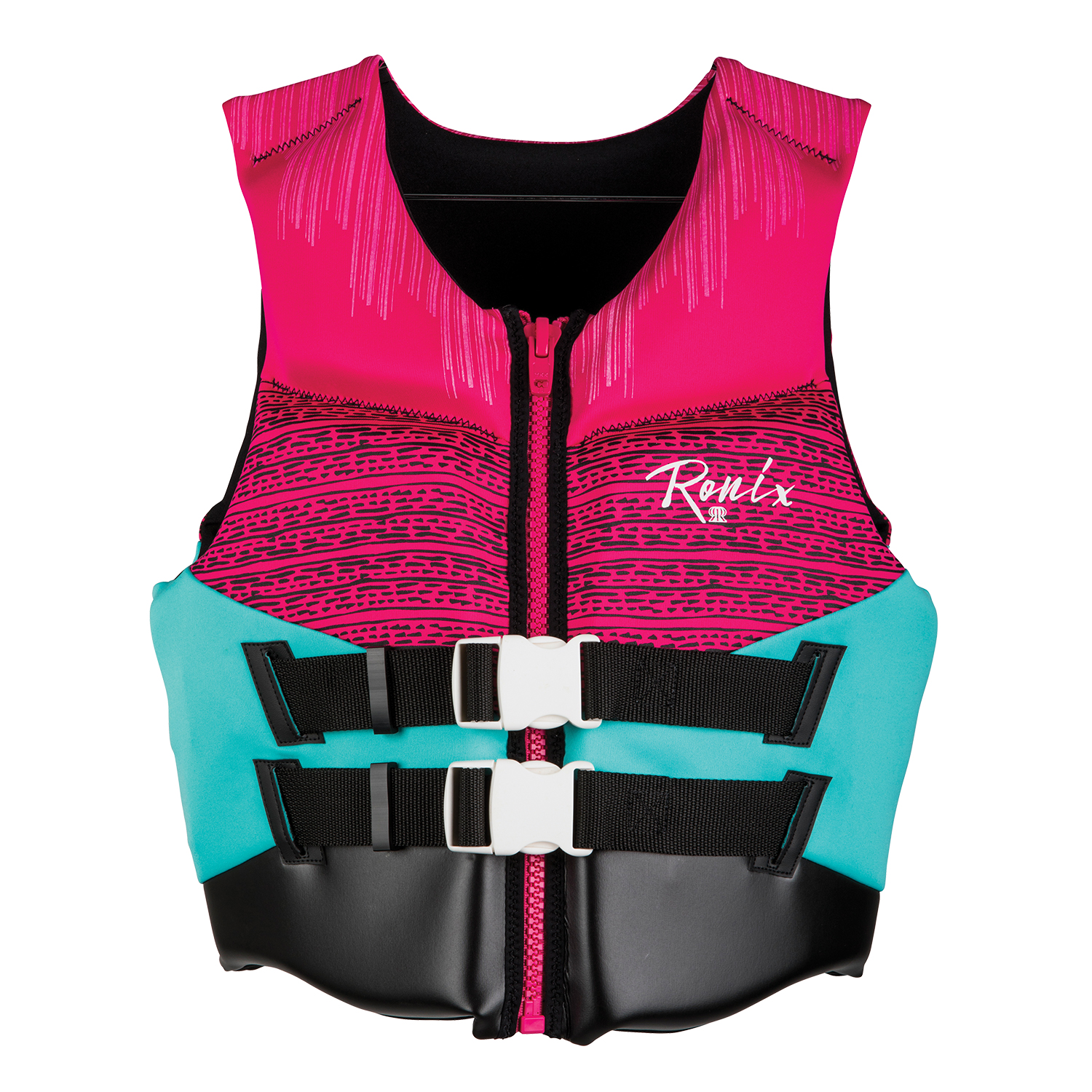 Gilet Daydream Cga Wake Pour Femme De Ronix - Rose / Turquoise