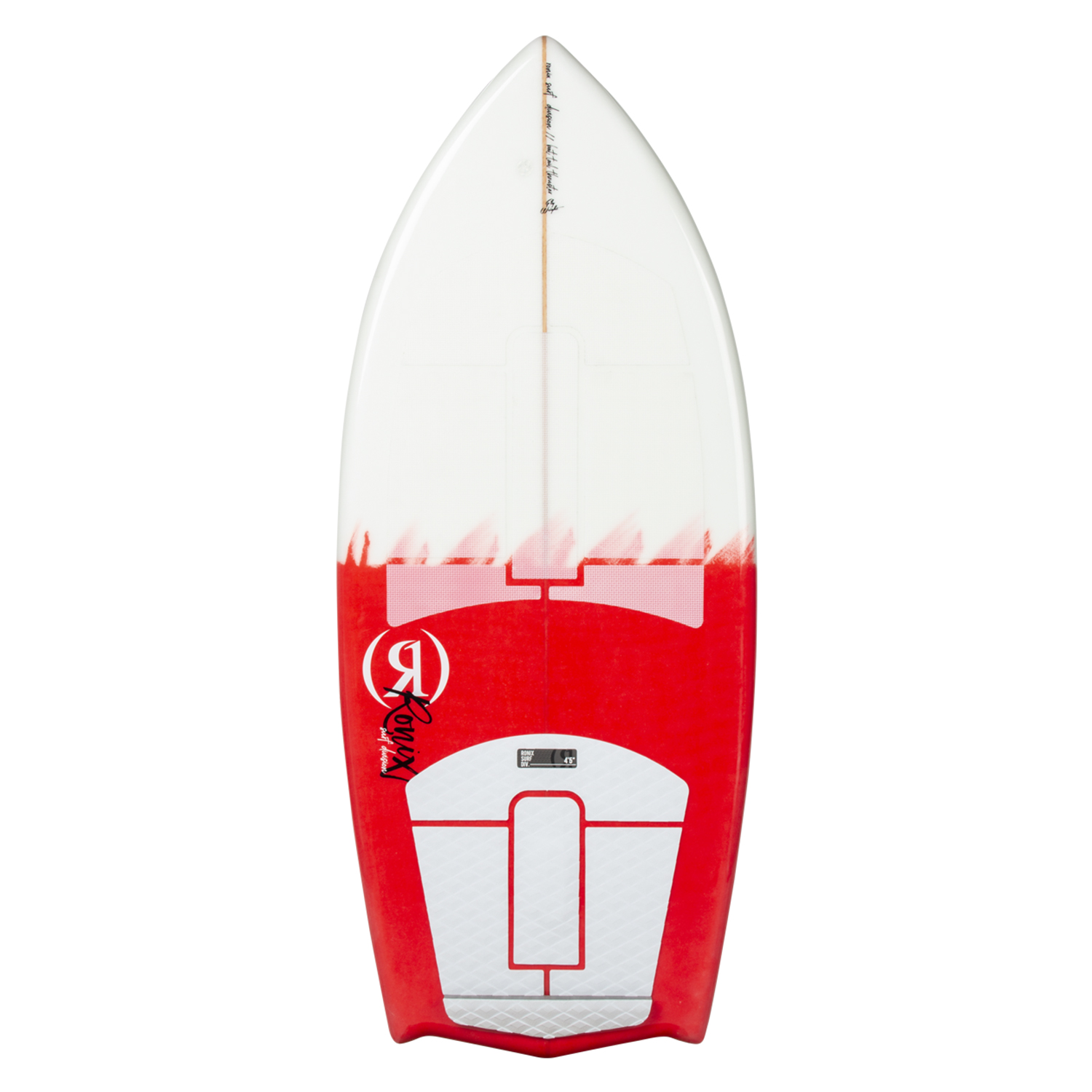 Ronix Propulseur Hybride Wakesurf Hybride À Tête De Chauve-Souris Pour Femmes - Rose / Blanc