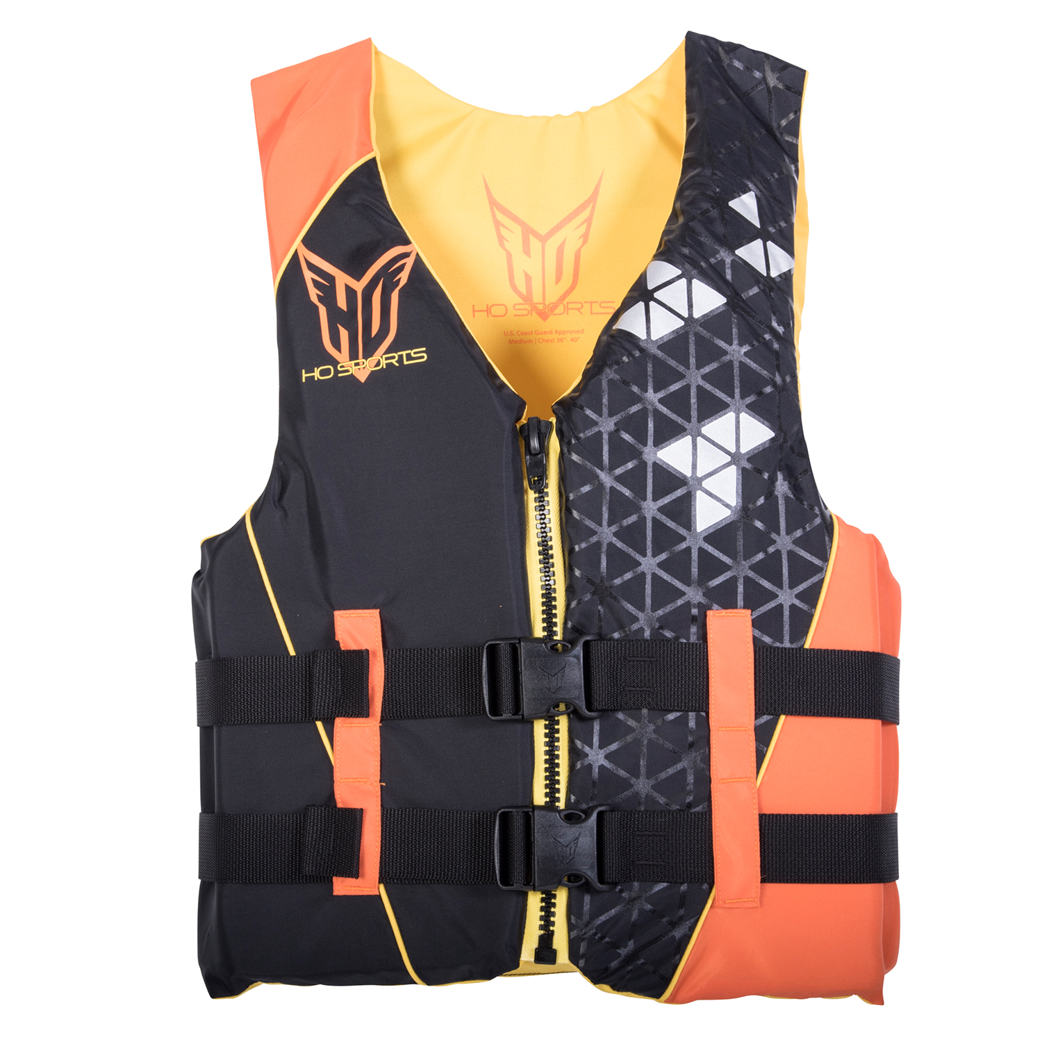 Gilet De Ski Nautique Infinite Ho Sports Pour Hommes - Orange / Noir