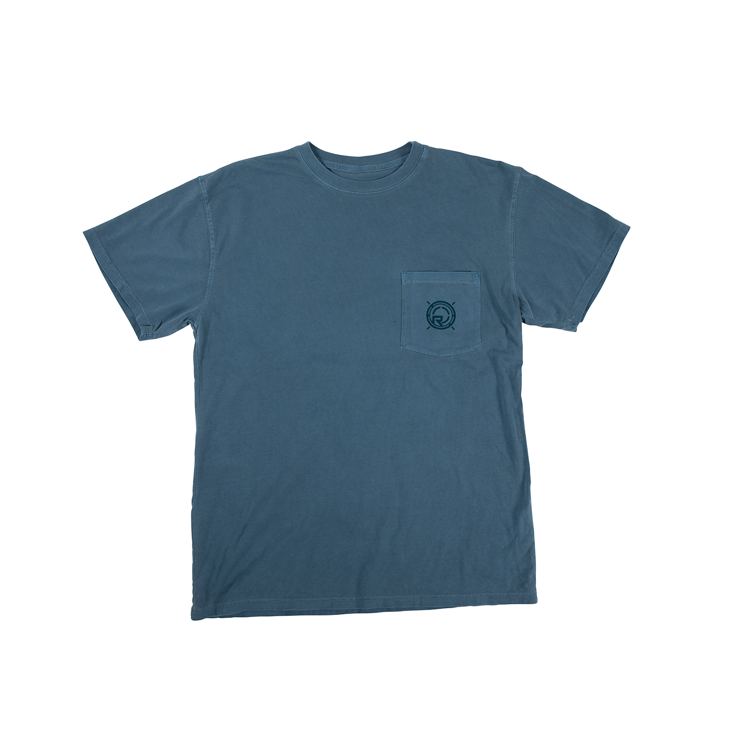 T-Shirt À Poche Marque Radar - Bleu