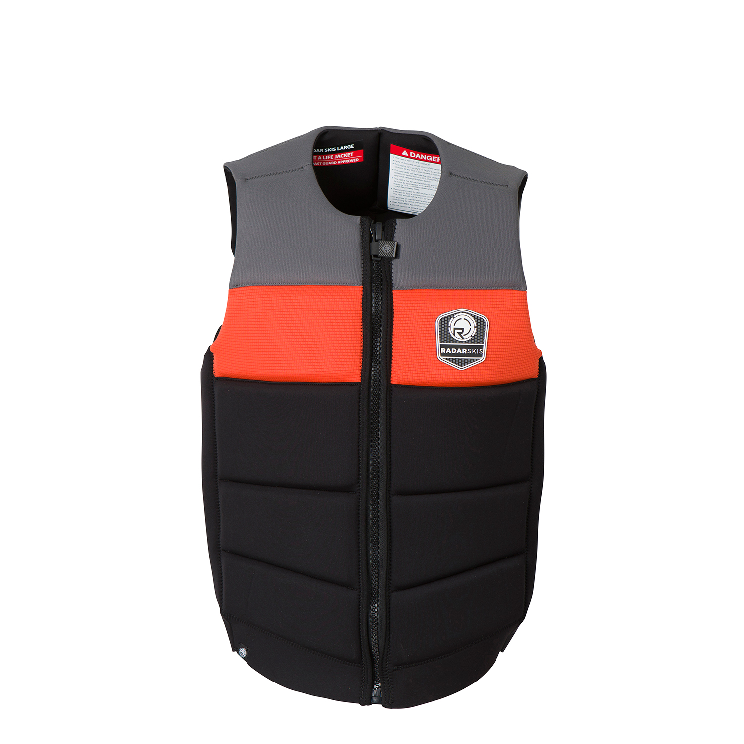 Gilet À Impact Limité Radar Skis Tidal - Gris / Orange / Noir