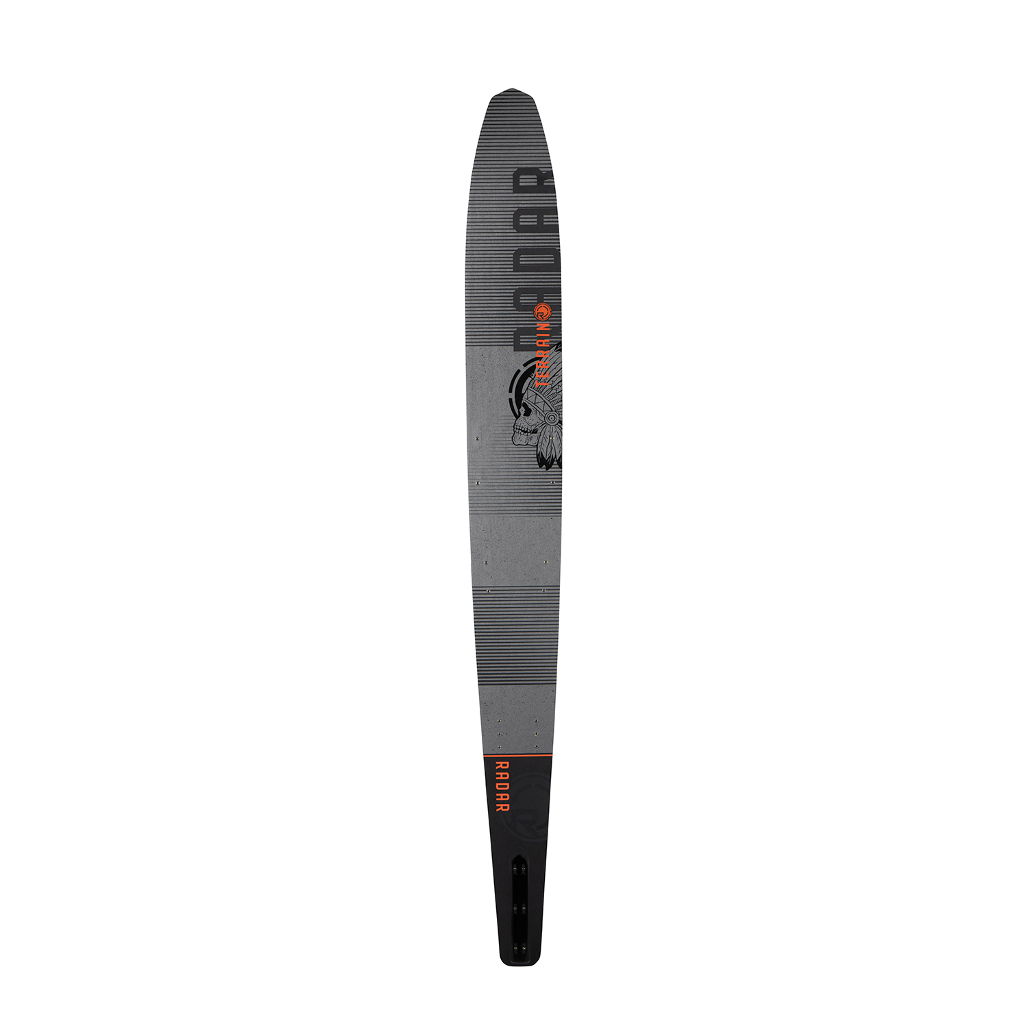 Ski Nautique Radar Terrain - Noir / Ardoise / Orange