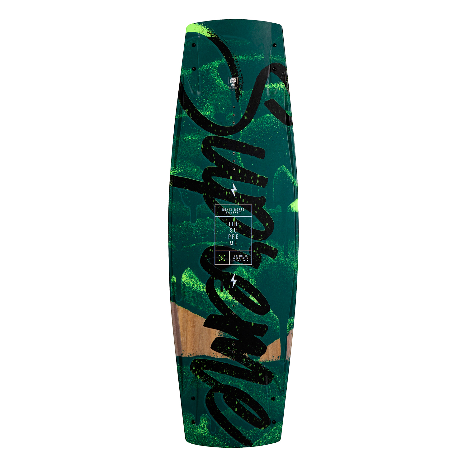 Ronix Suprem Wakeboard Sandwich Atr Boat Board - Sarcelle / Volt