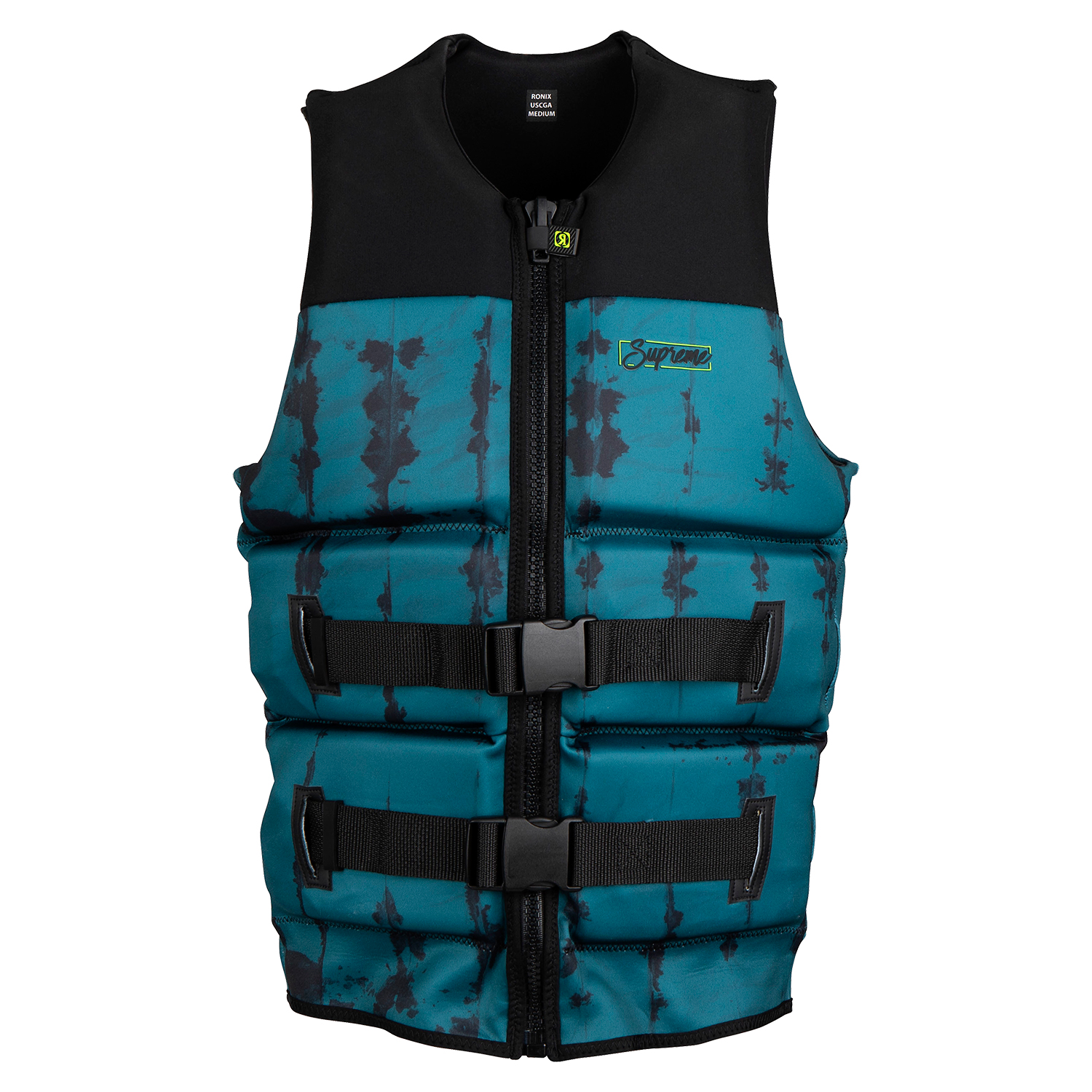 Gilet De Sauvetage Ronix Suprem Yes Impact - Sarcelle / Noir