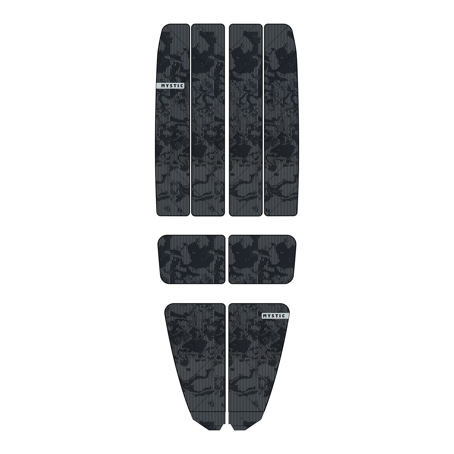 Mystic Ambush Classic Shape Full Deckpad - Noir Allover 220070