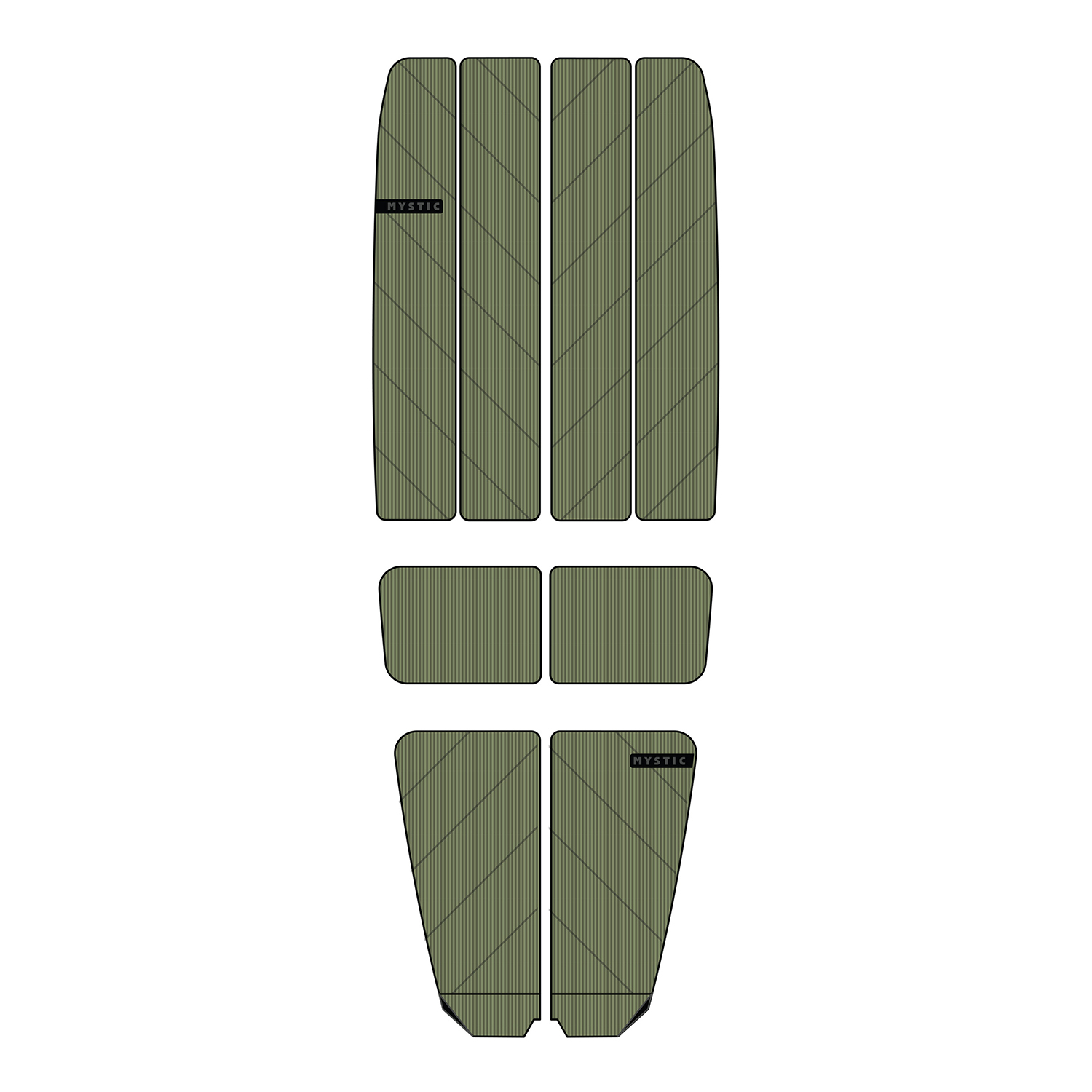 Mystic Ambush Stubby Shape Full Deckpad - Armée 220071