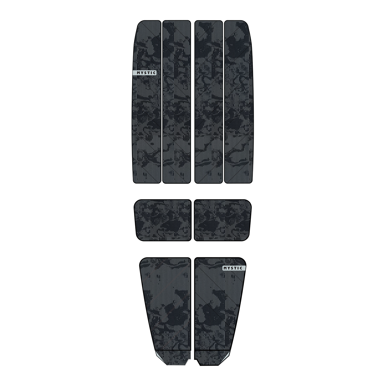 Mystic Ambush Stubby Shape Full Deckpad - Noir Allover 220071