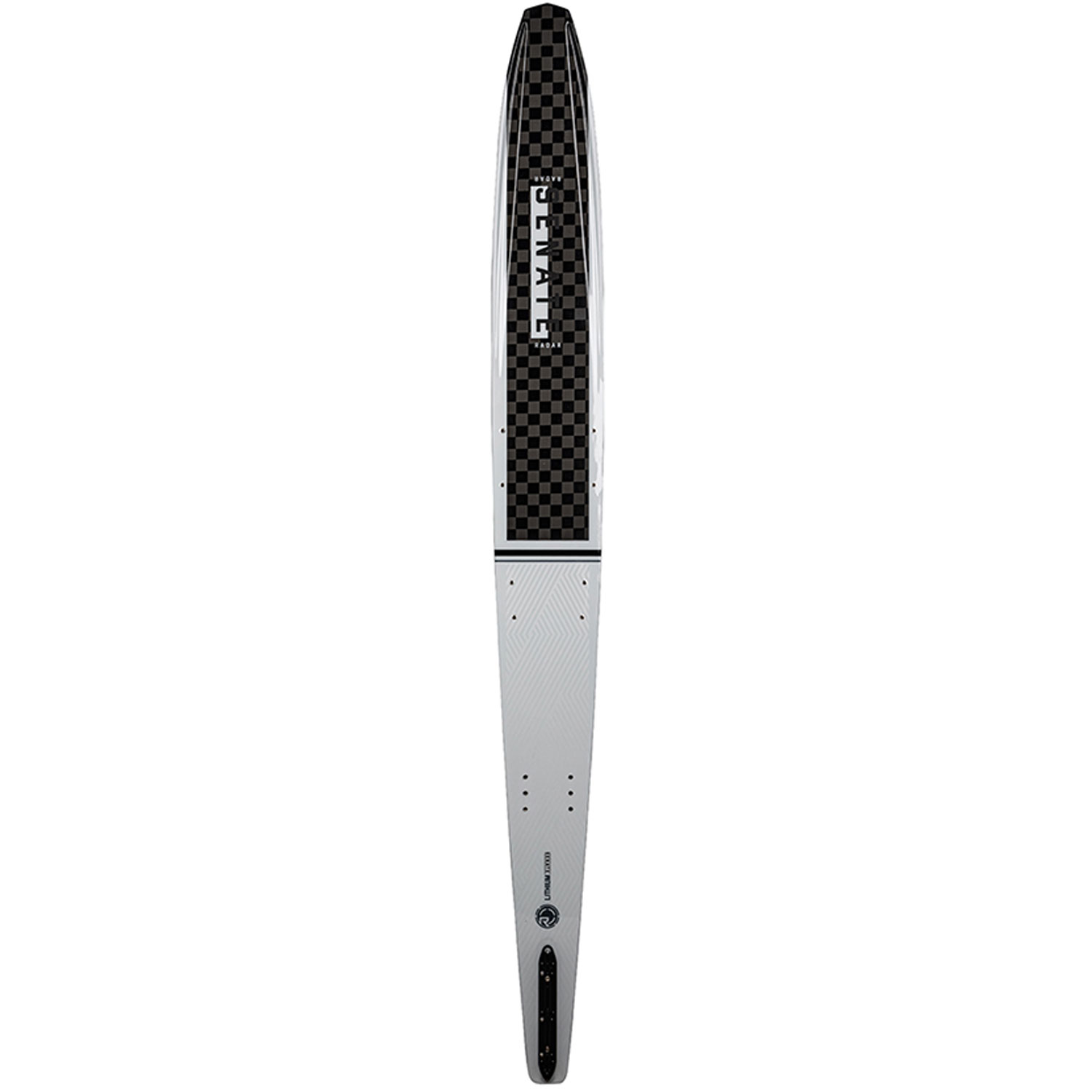 Ski Nautique Sénat Radar Lithium - Carbone/blanc/bleu Cuirassé